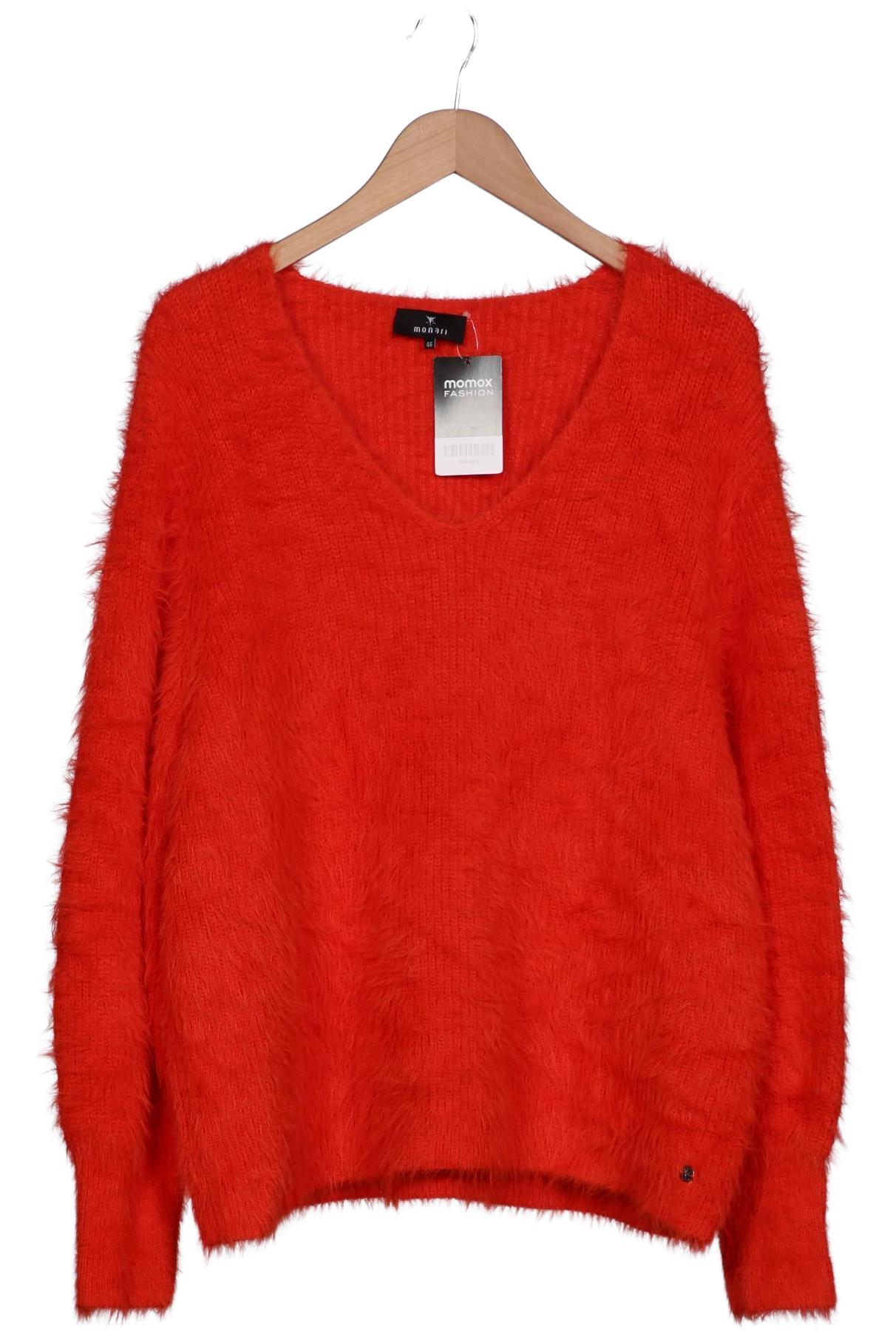 

monari Damen Pullover, rot, Gr. 46