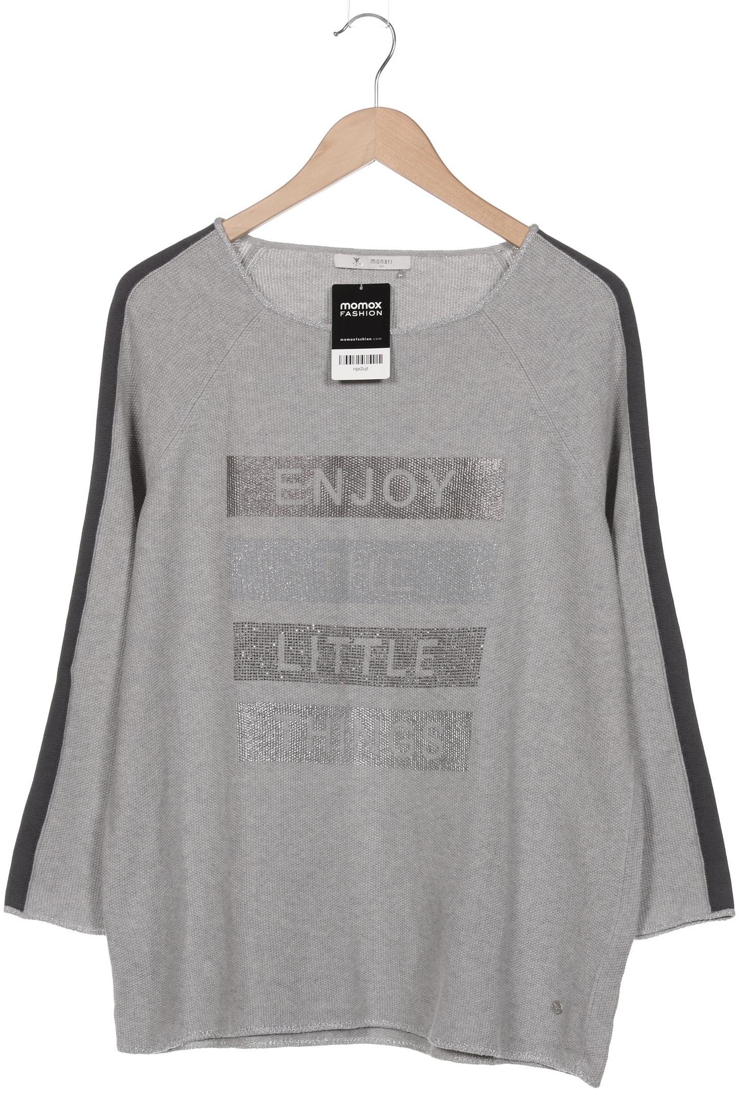 

monari Damen Pullover, grau, Gr. 46