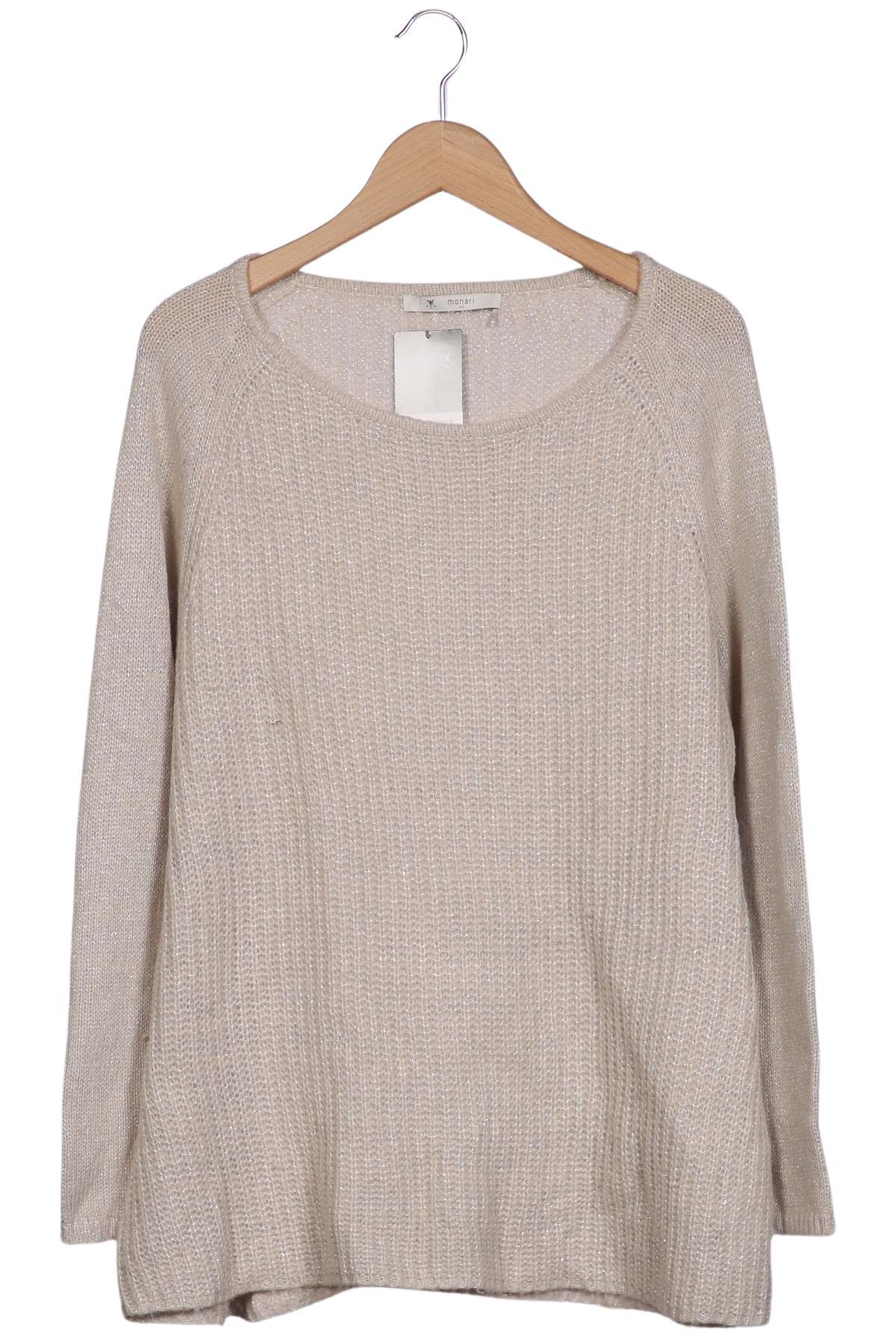 

monari Damen Pullover, beige, Gr. 46