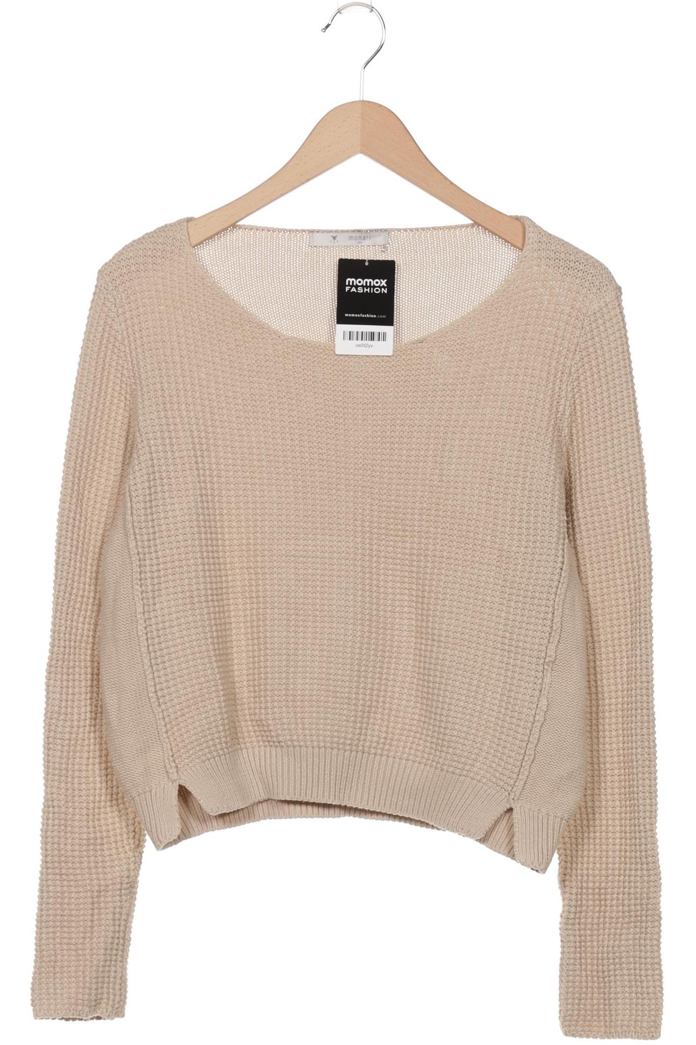 

monari Damen Pullover, beige, Gr. 46