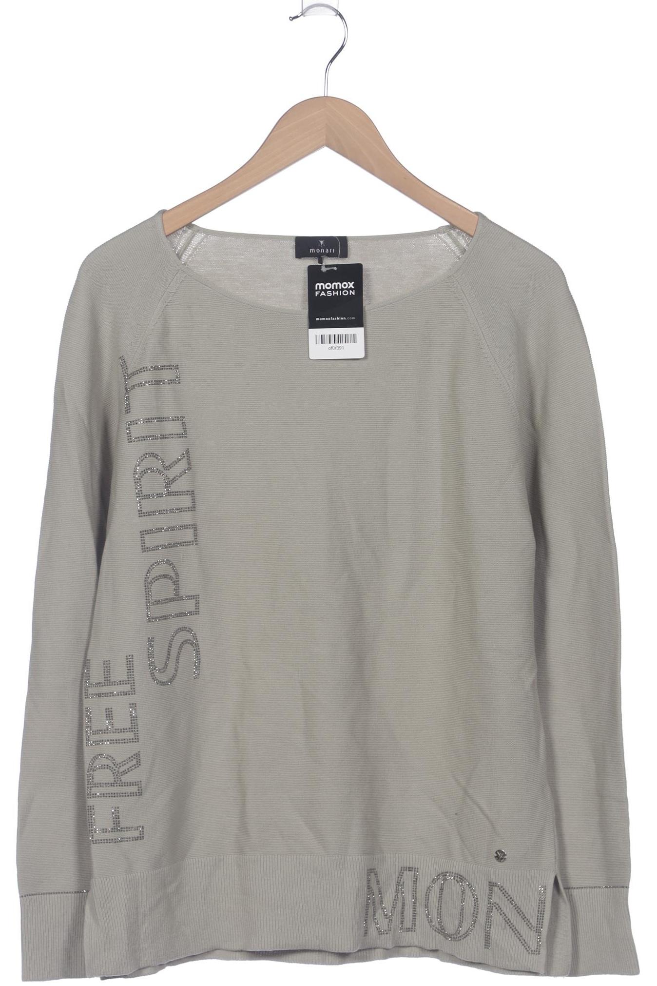 

monari Damen Pullover, grau, Gr. 40