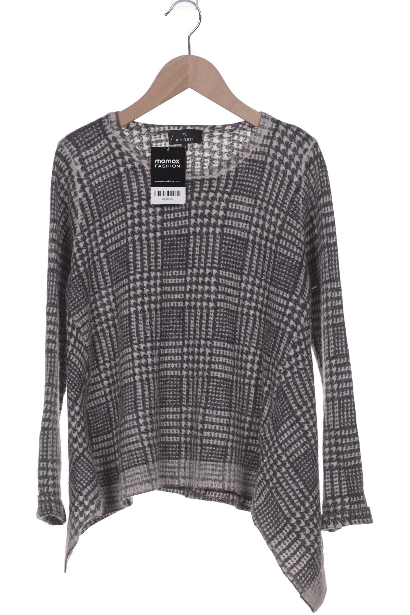 

monari Damen Pullover, grau, Gr. 38