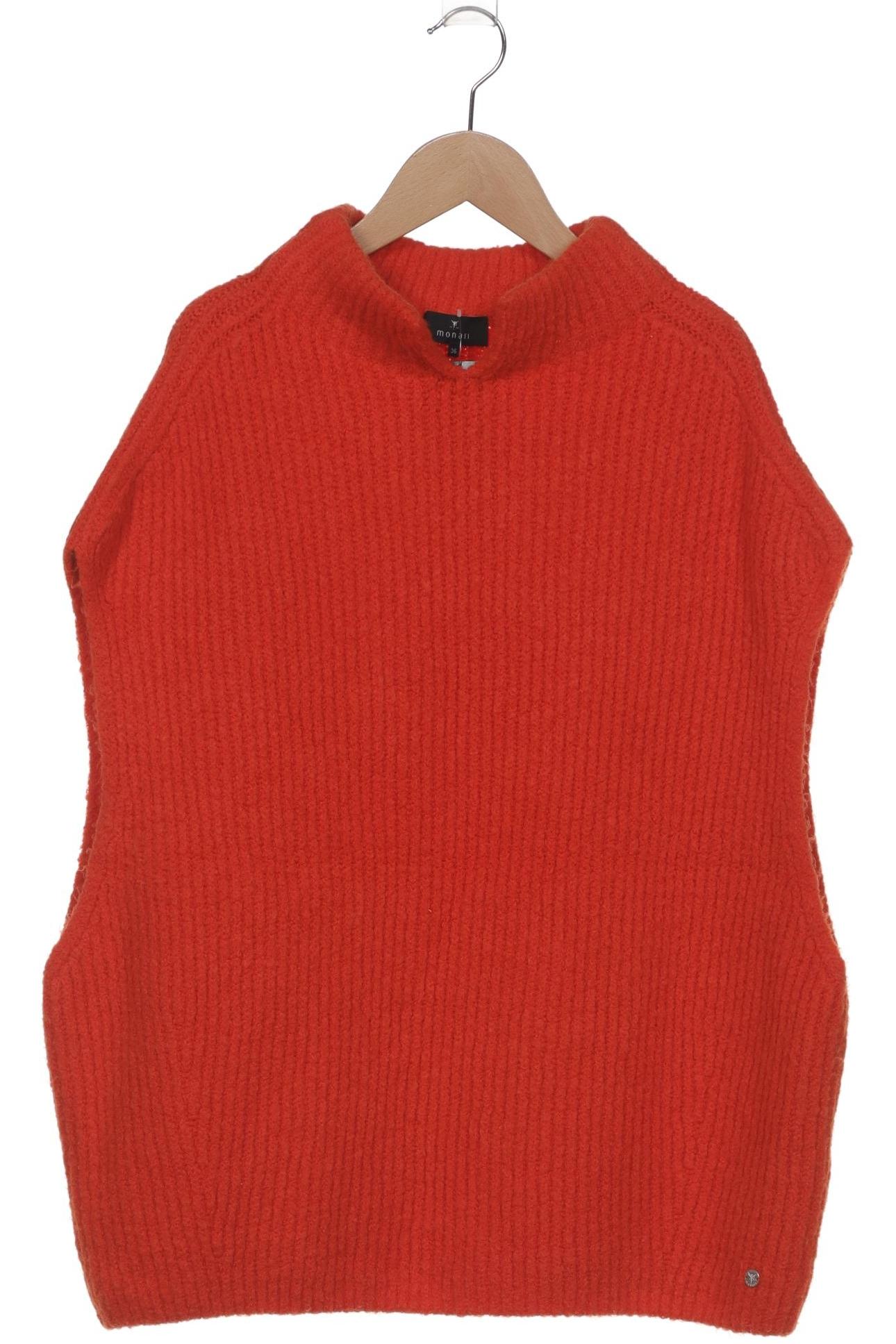 

monari Damen Pullover, orange, Gr. 36
