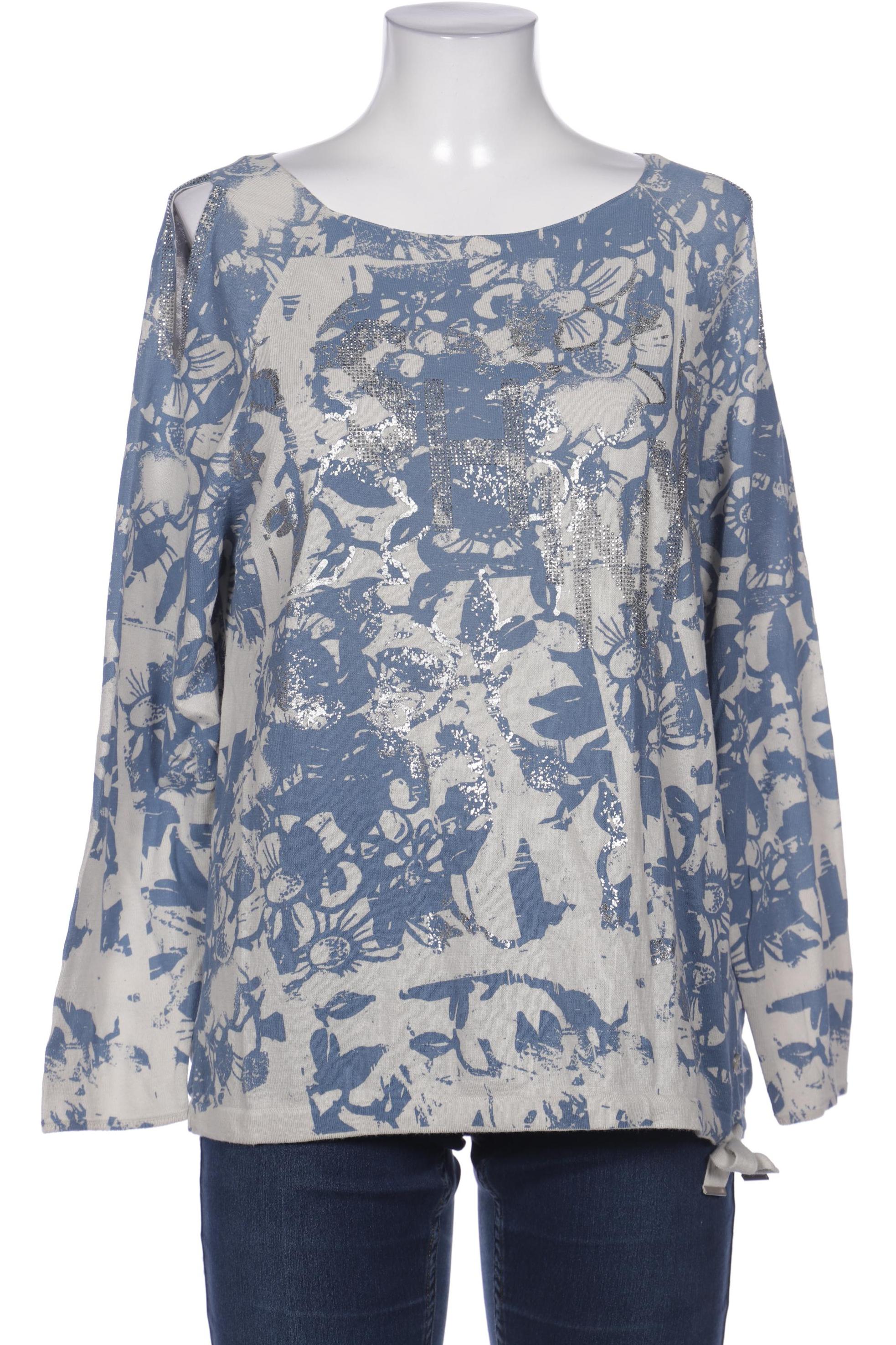 

monari Damen Pullover, blau, Gr. 42