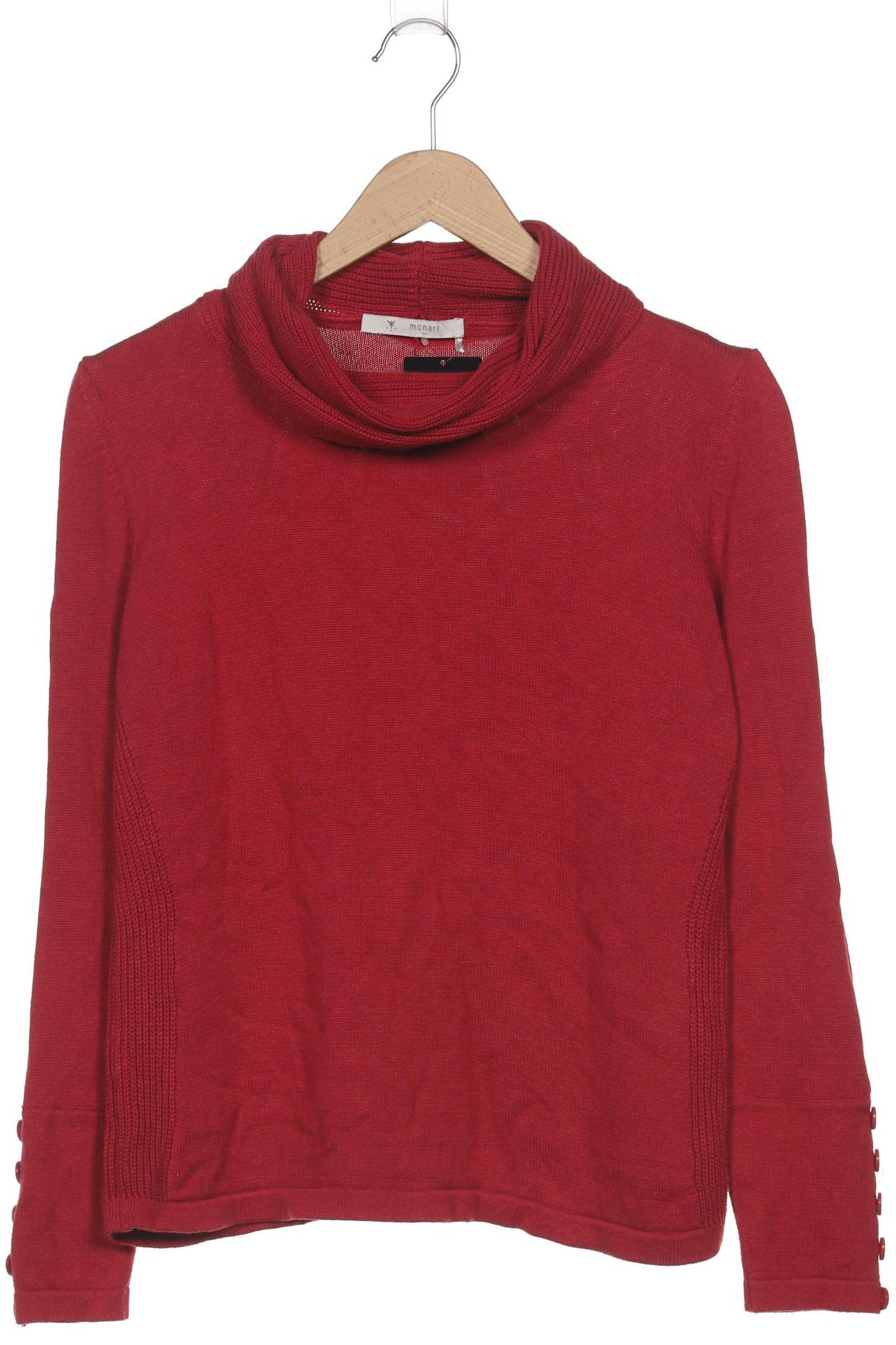 

monari Damen Pullover, rot, Gr. 38