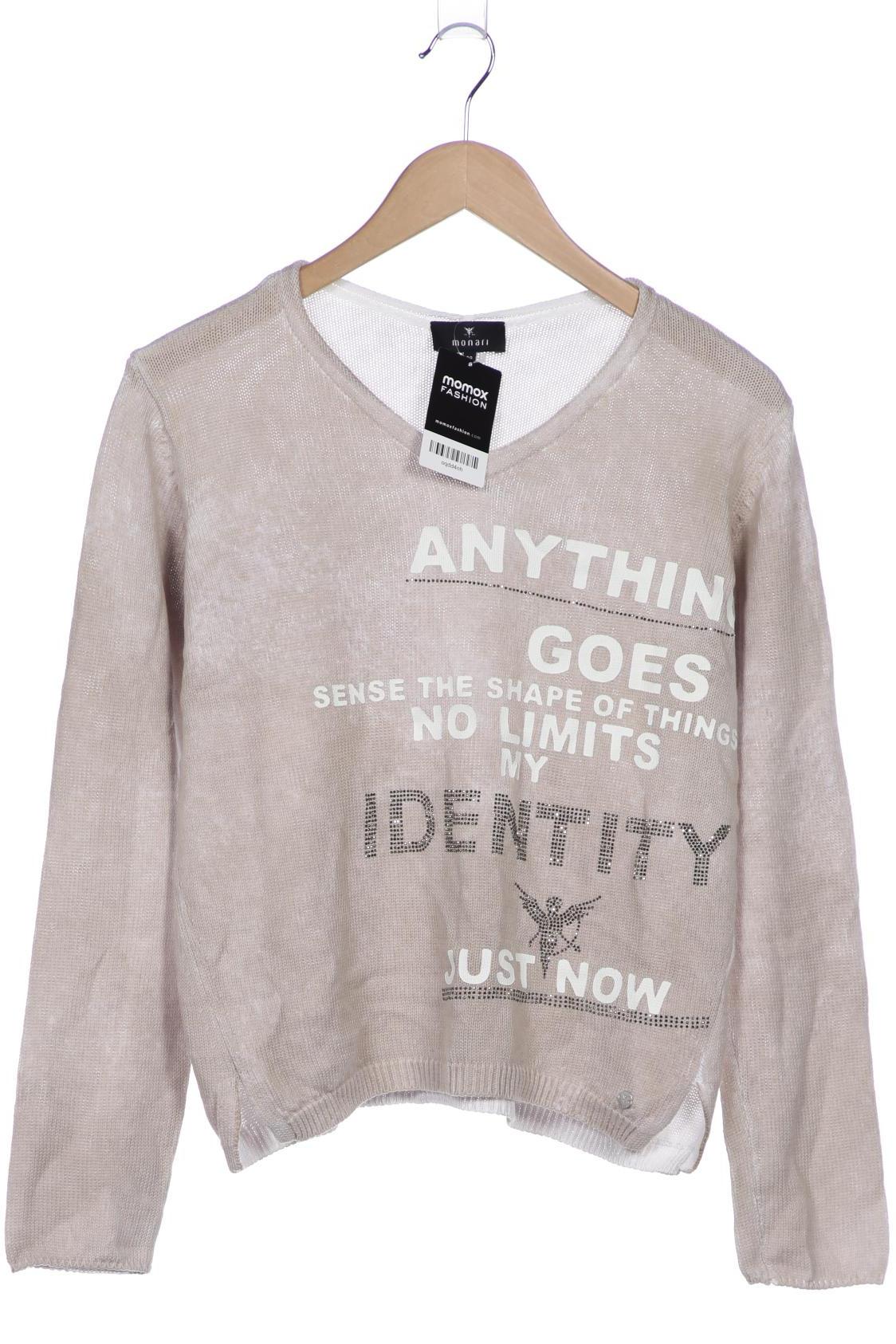 

monari Damen Pullover, beige, Gr. 38