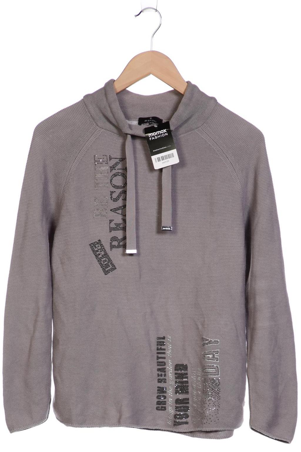 

monari Damen Pullover, grau, Gr. 36