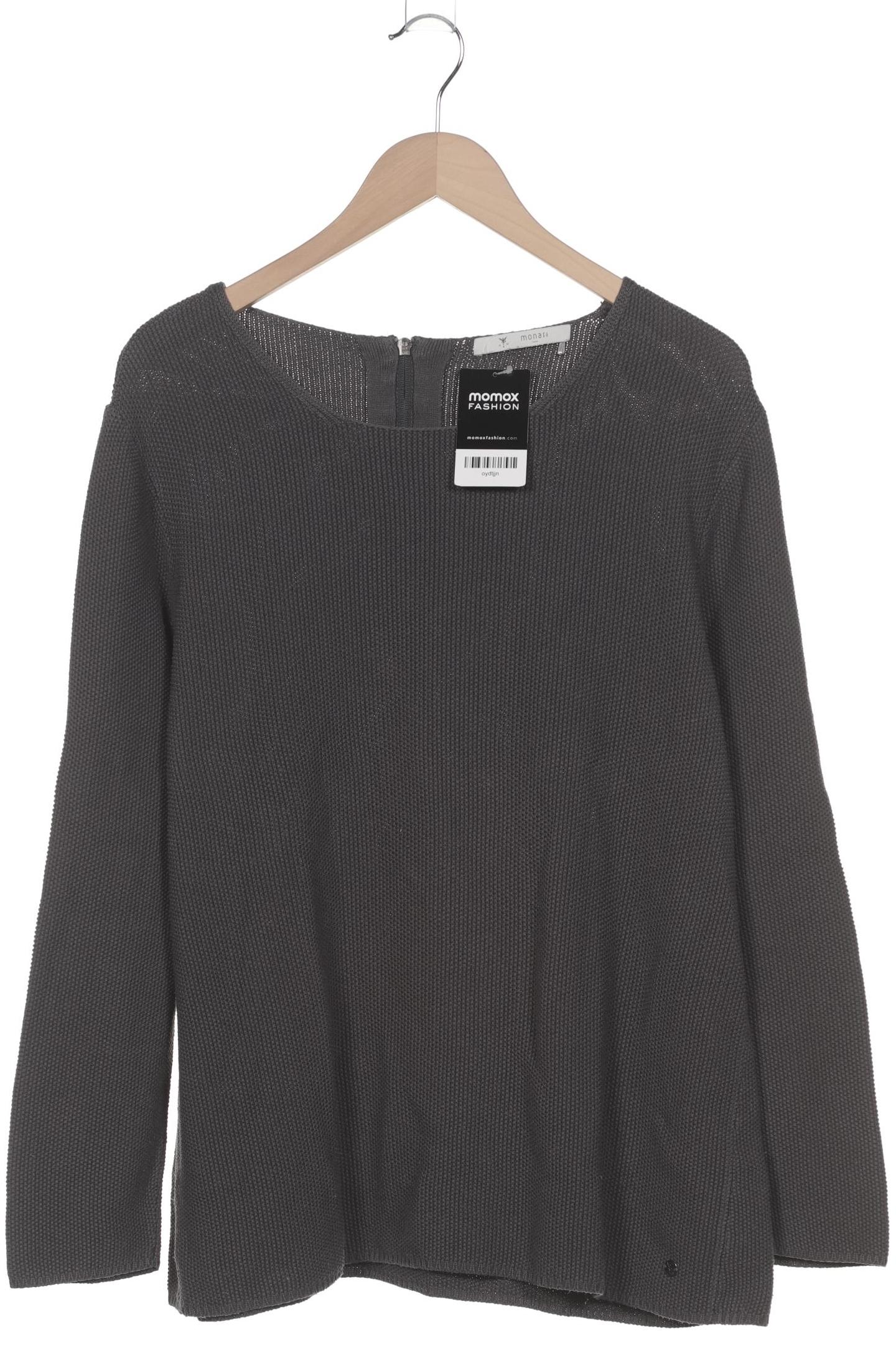 

monari Damen Pullover, grau, Gr. 46