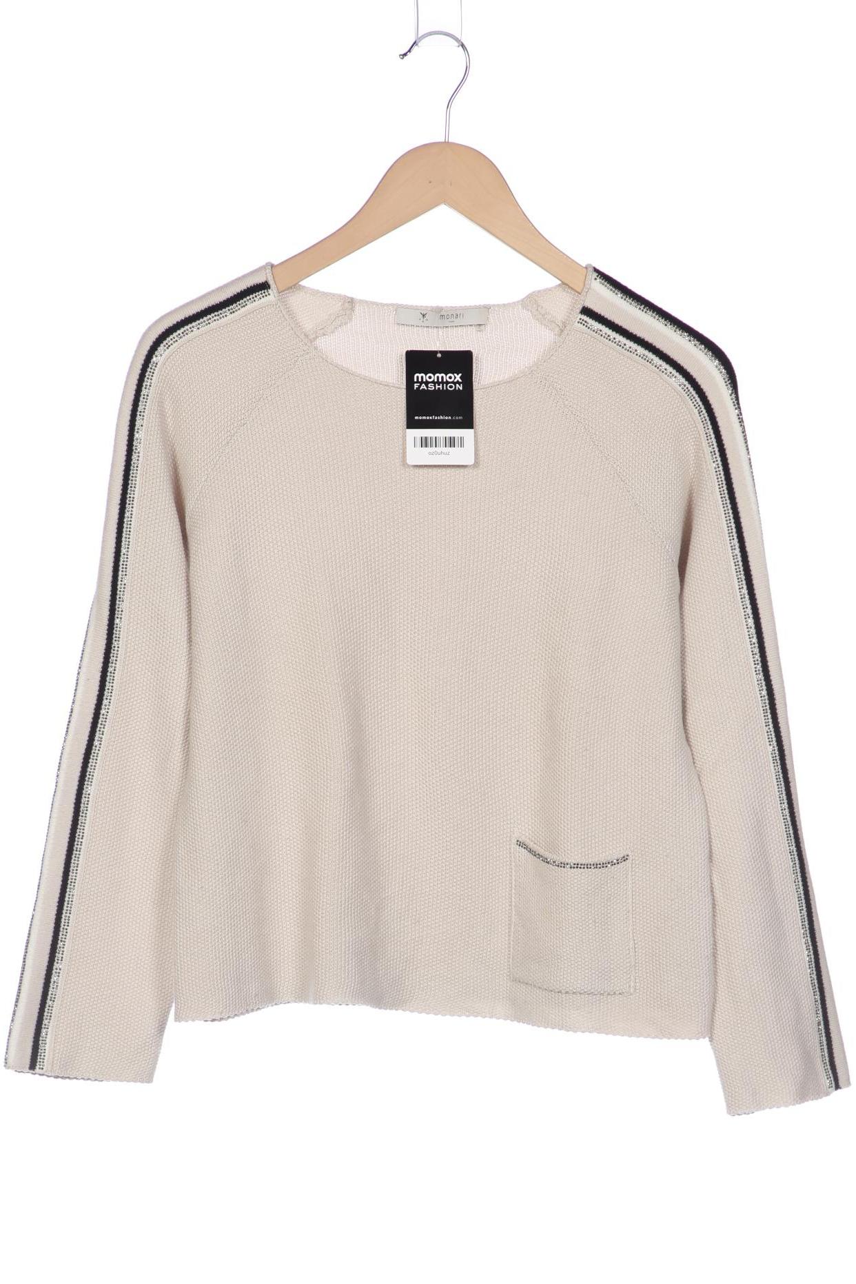 

monari Damen Pullover, beige, Gr. 36