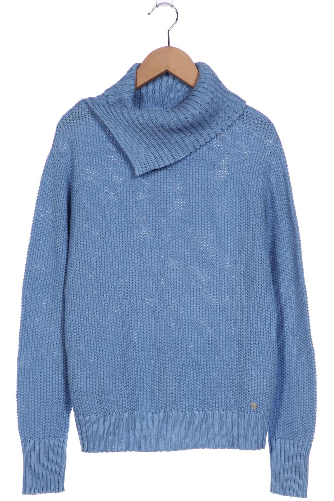 

monari Damen Pullover, blau, Gr. 36