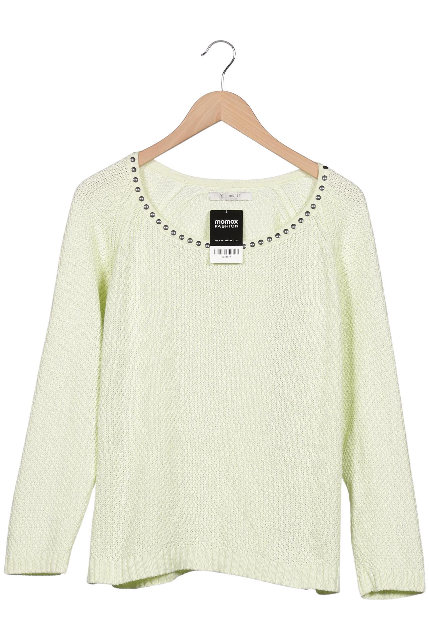 

monari Damen Pullover, grün, Gr. 42