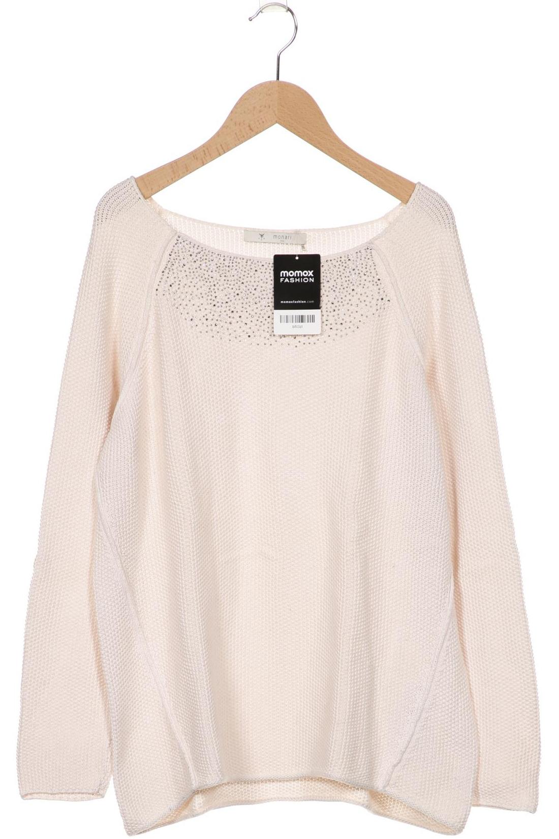 

monari Damen Pullover, beige, Gr. 40