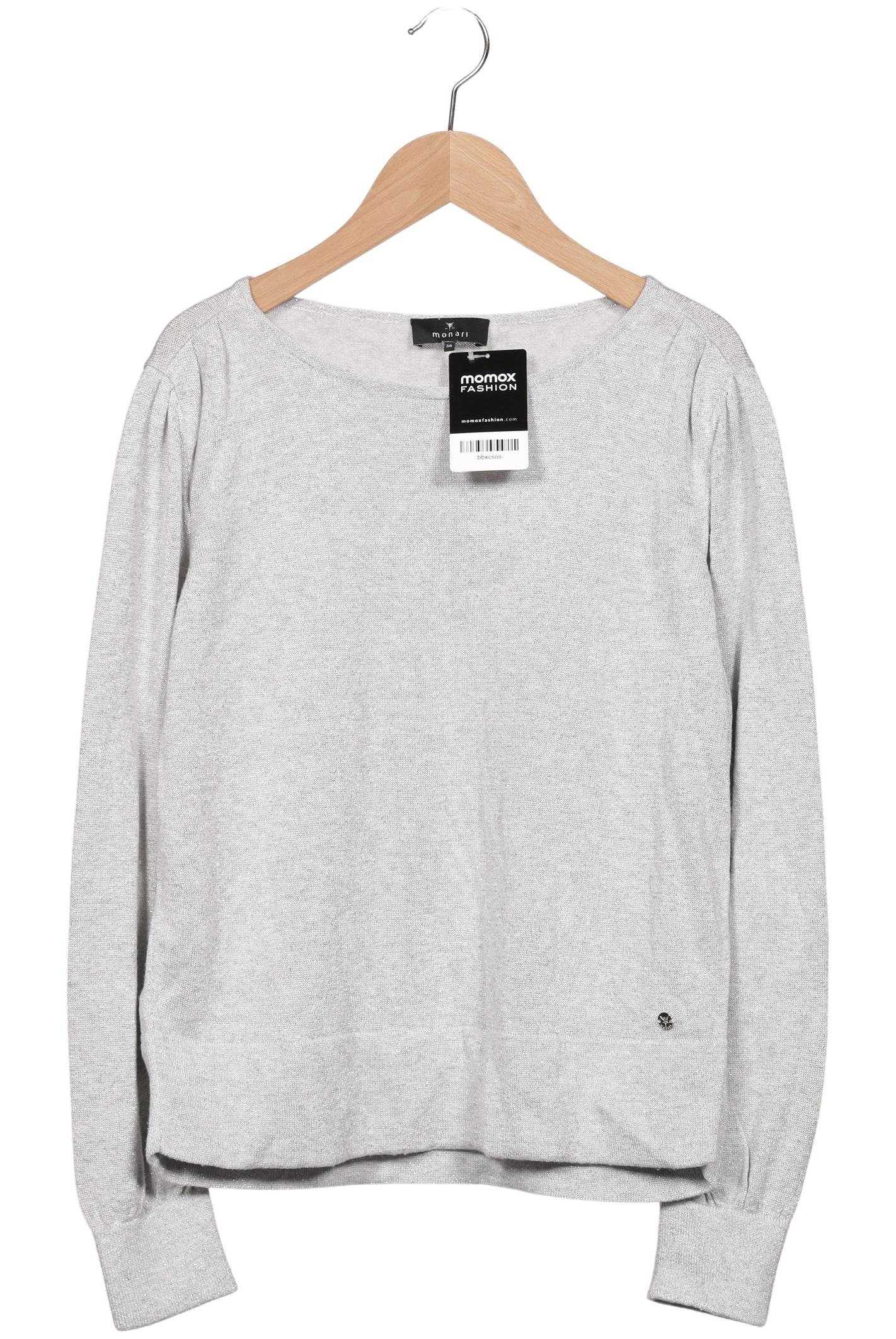 

monari Damen Pullover, grau, Gr. 38
