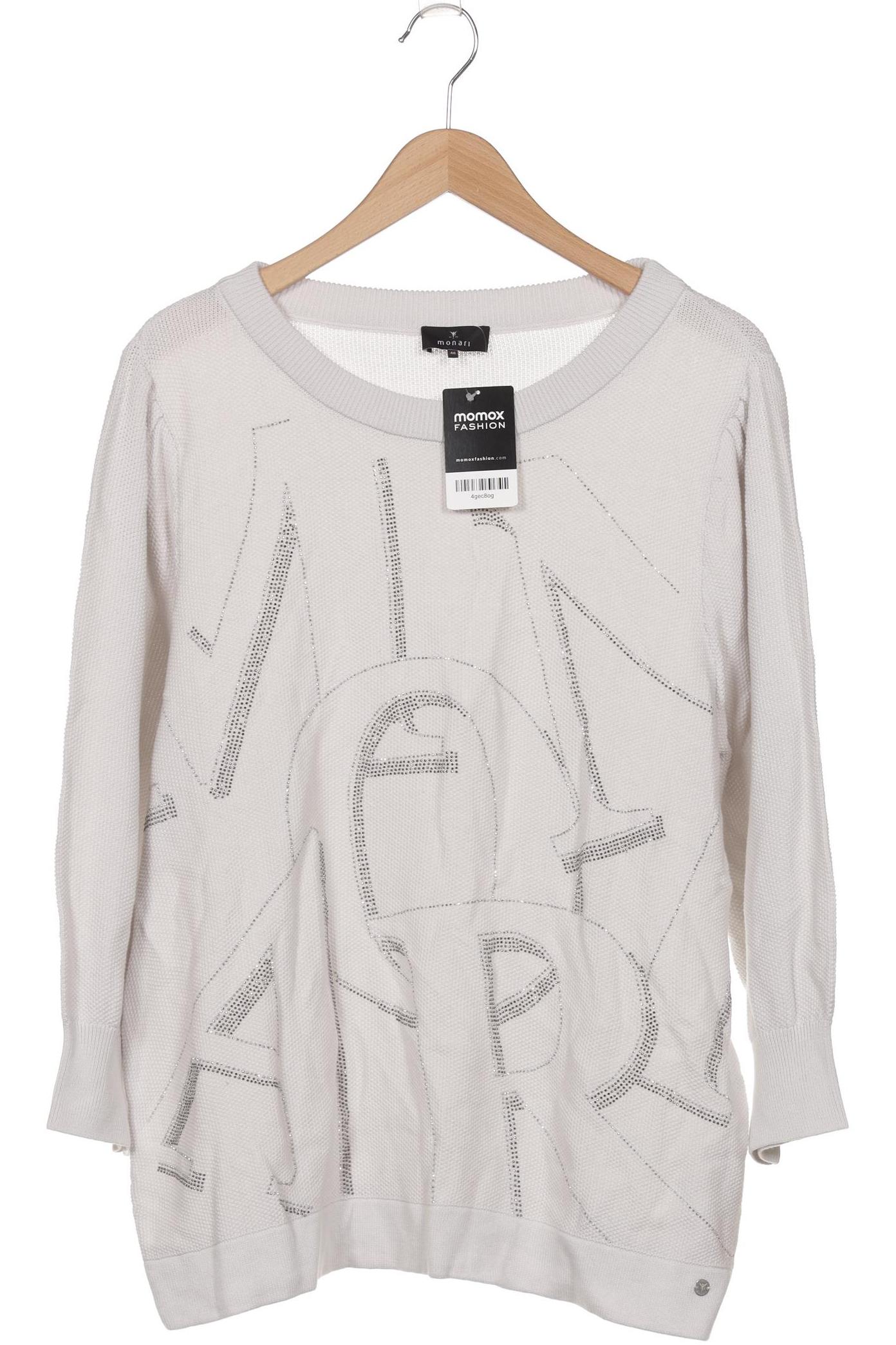 

monari Damen Pullover, grau, Gr. 46