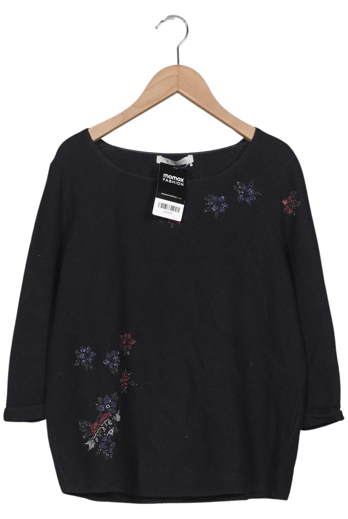 

monari Damen Pullover, marineblau, Gr. 38