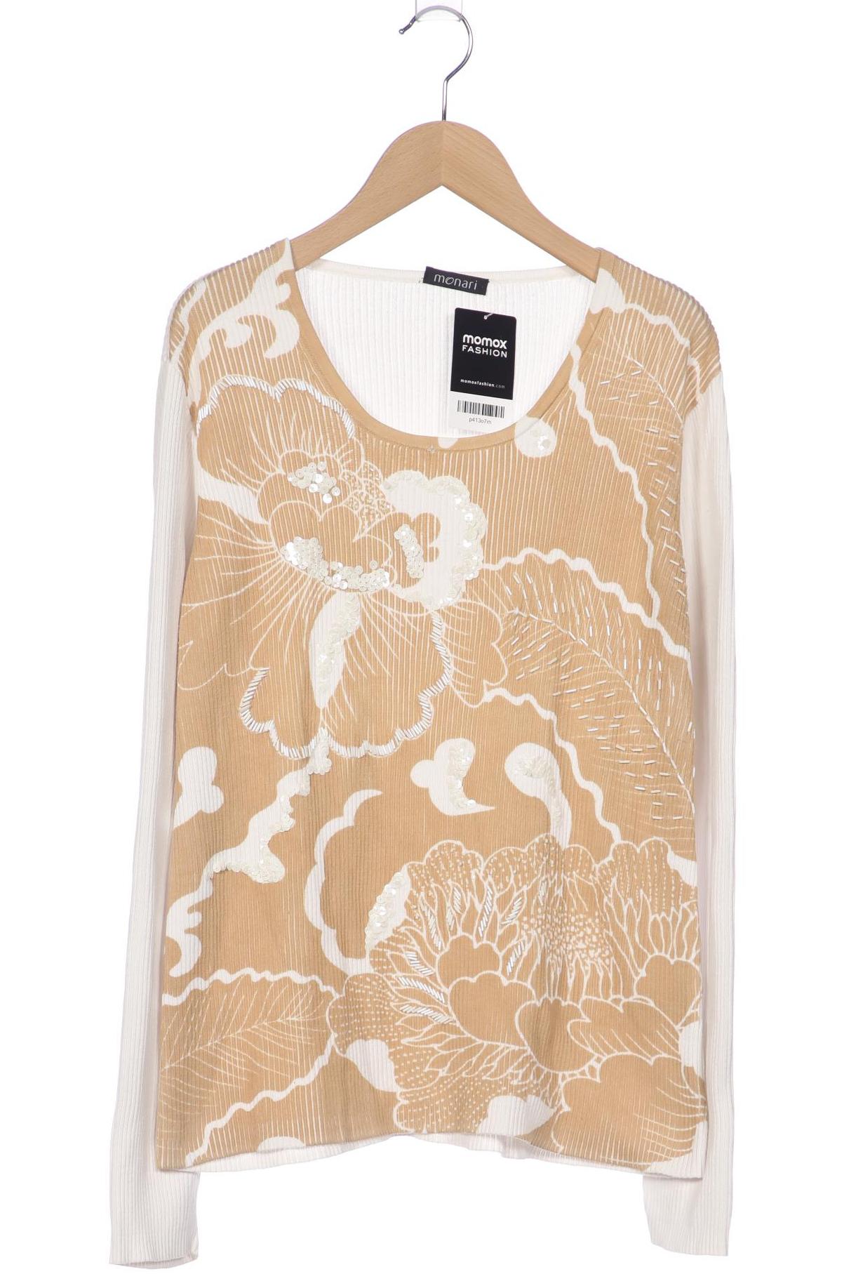 

monari Damen Pullover, beige, Gr. 42