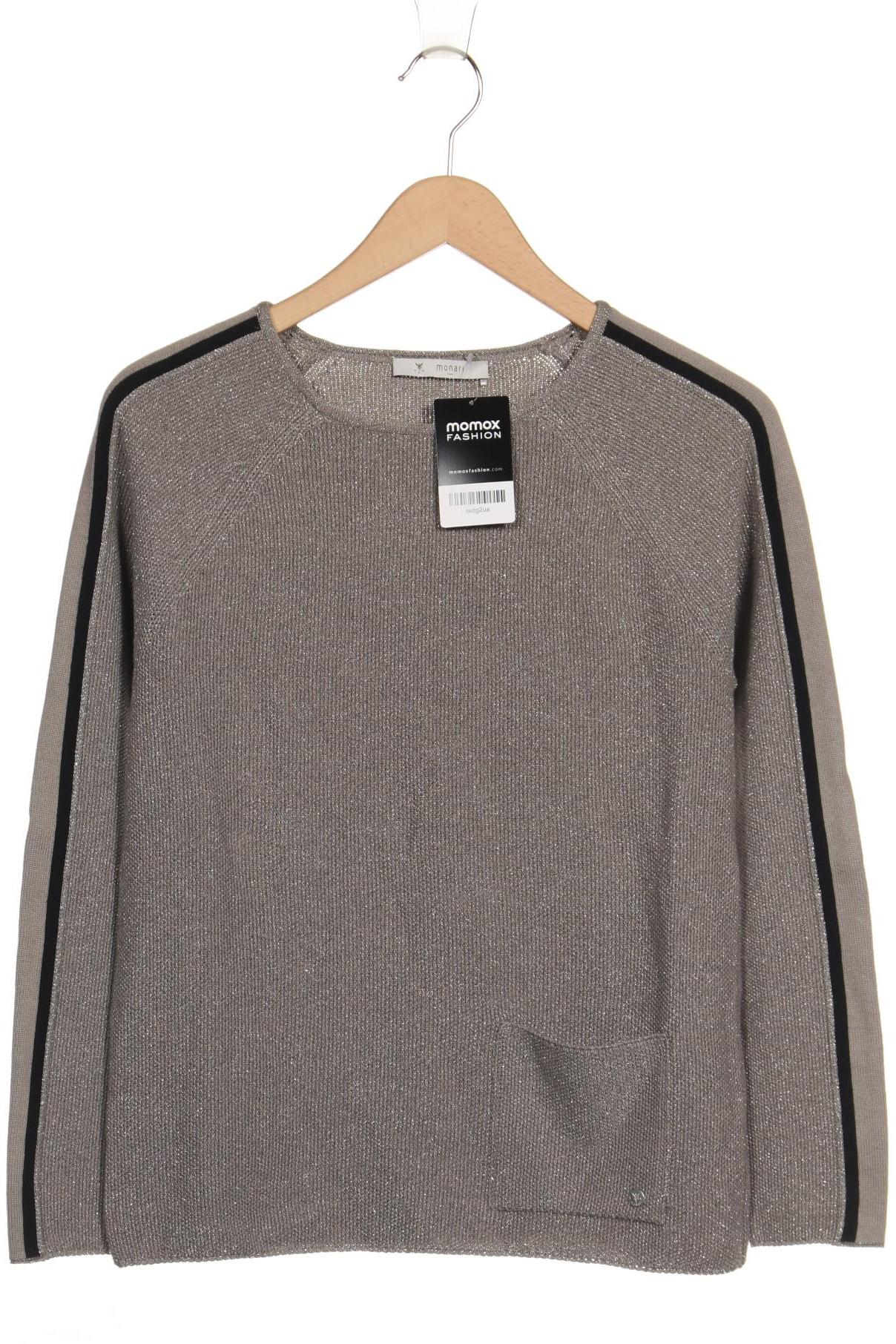 

monari Damen Pullover, grau, Gr. 38