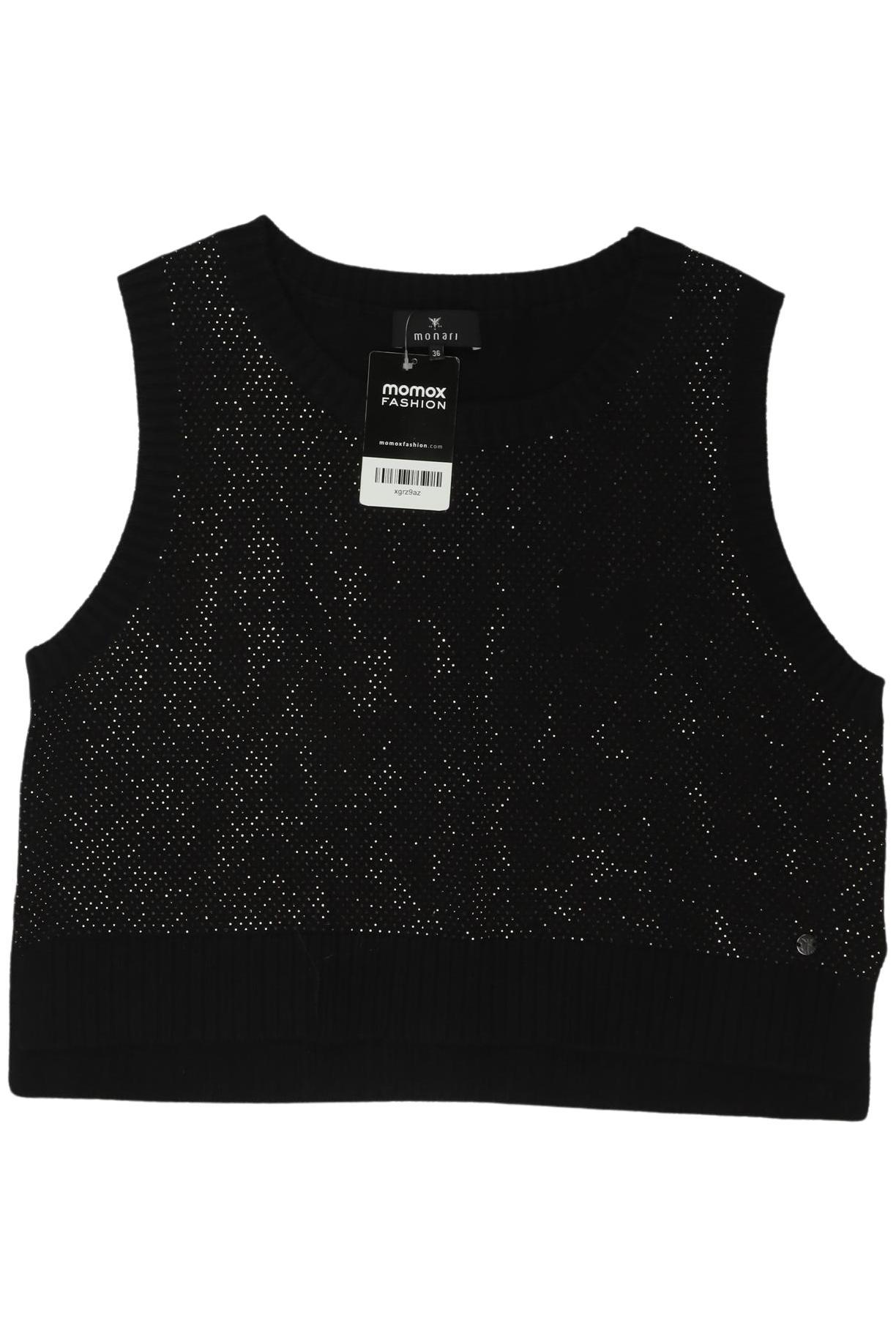 

monari Damen Pullover, schwarz, Gr. 36