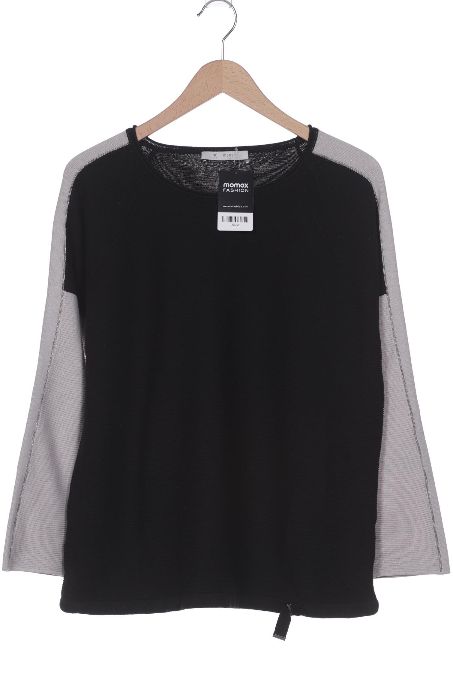 

monari Damen Pullover, schwarz, Gr. 46