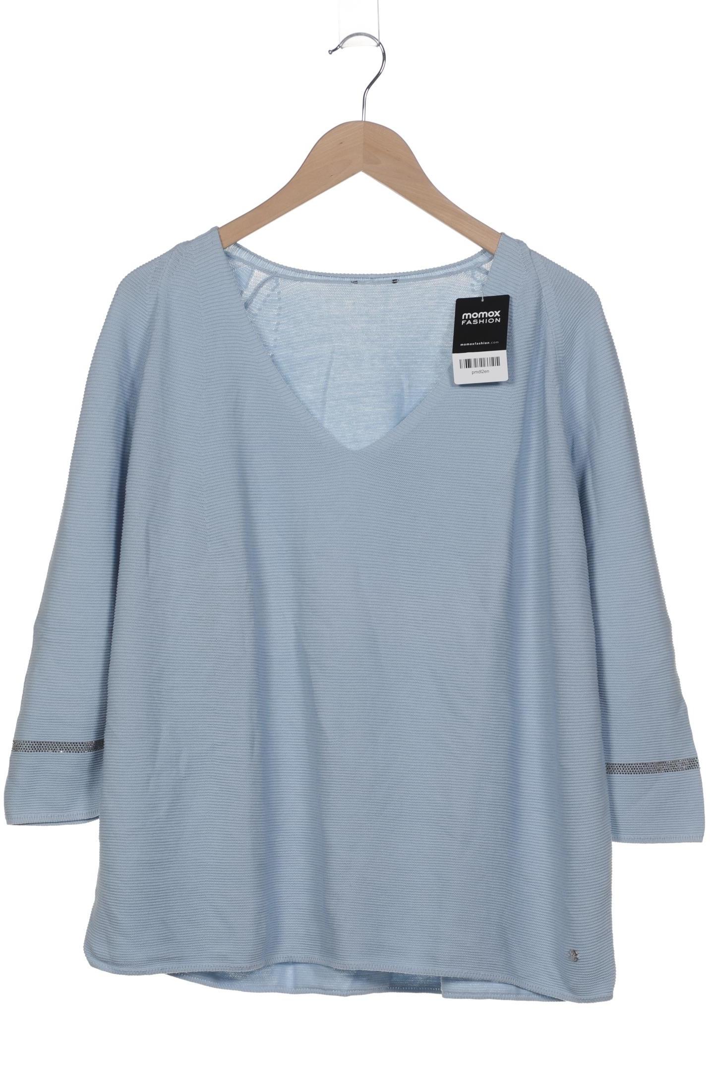 

monari Damen Pullover, blau, Gr. 46