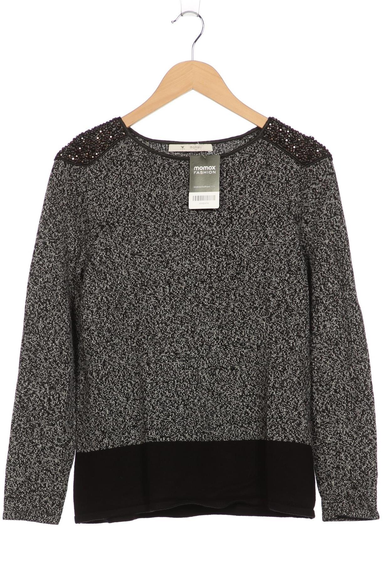 

monari Damen Pullover, grau, Gr. 38