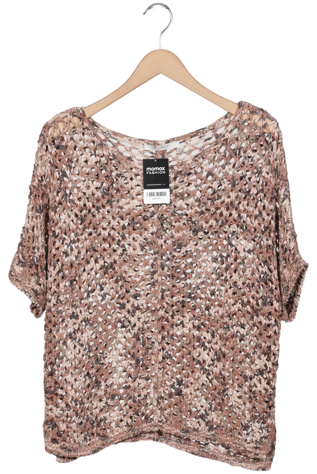 

monari Damen Pullover, beige, Gr. 42