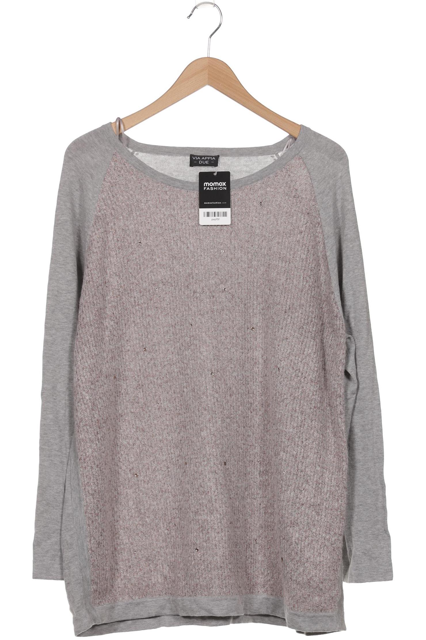 

monari Damen Pullover, grau, Gr. 48
