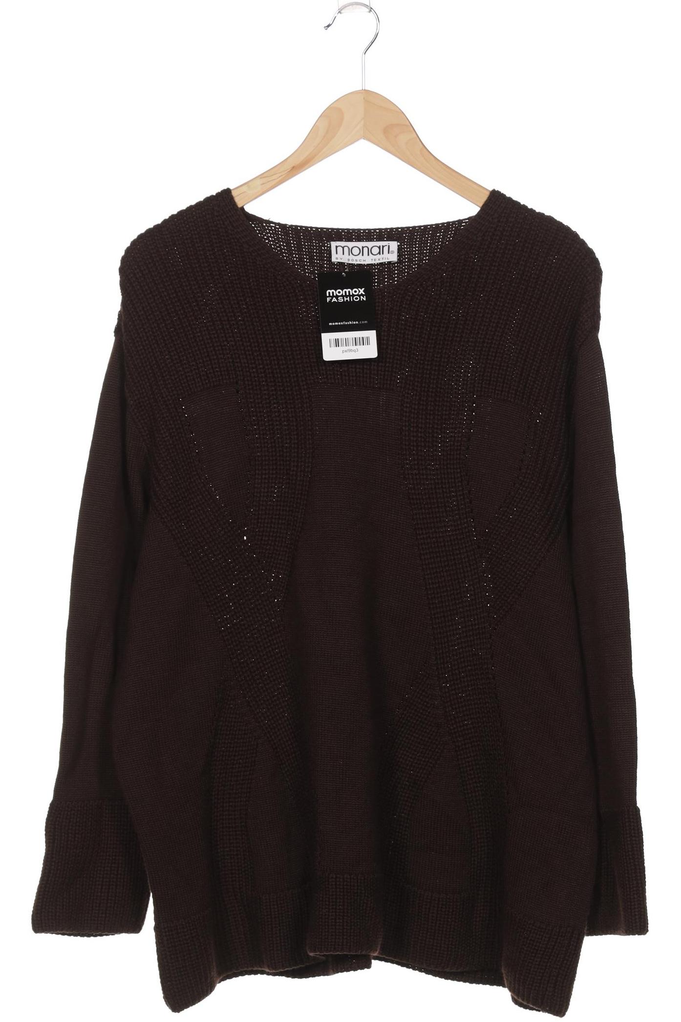 

monari Damen Pullover, braun, Gr. 40