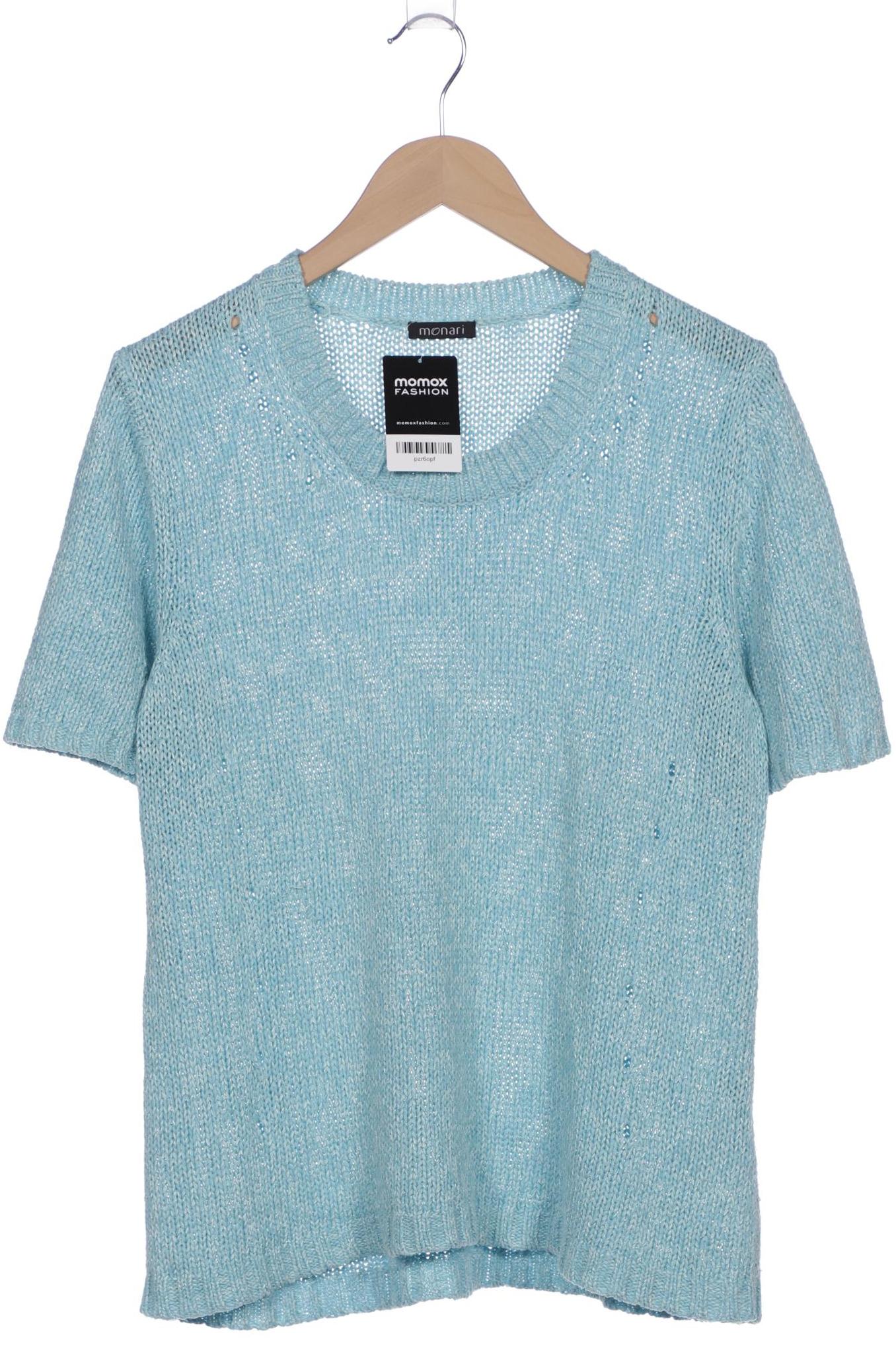 

monari Damen Pullover, blau, Gr. 46