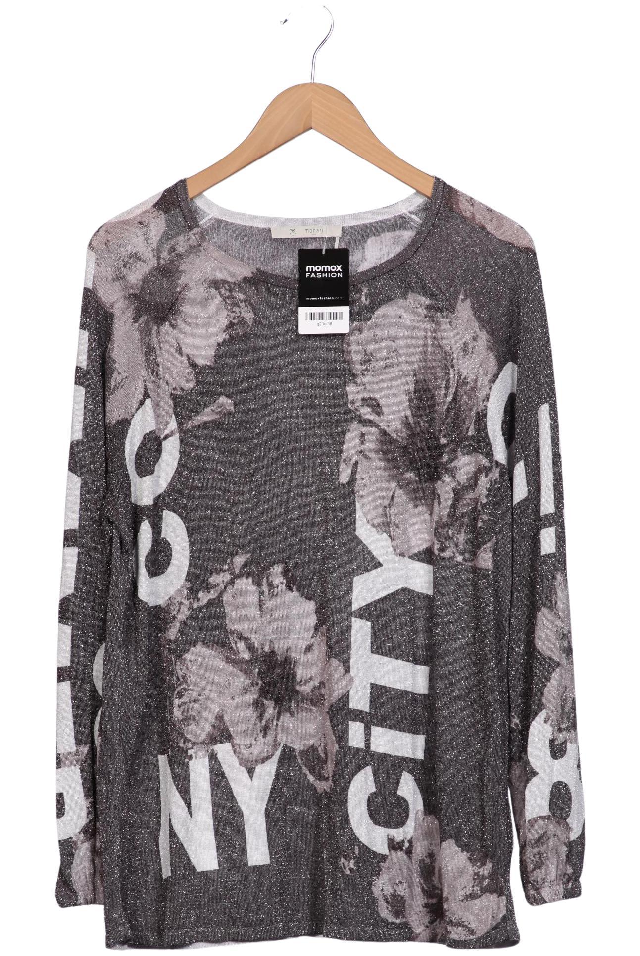 

monari Damen Pullover, grau, Gr. 46