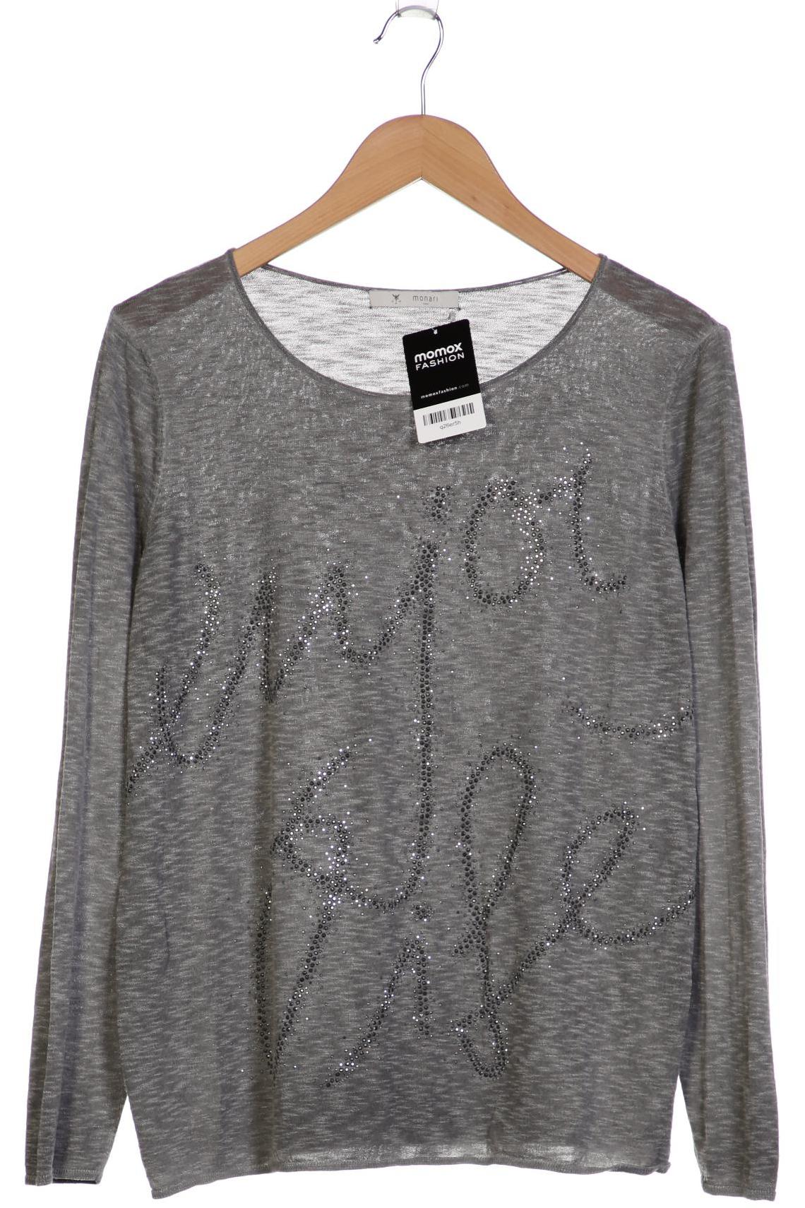 

monari Damen Pullover, grau, Gr. 40