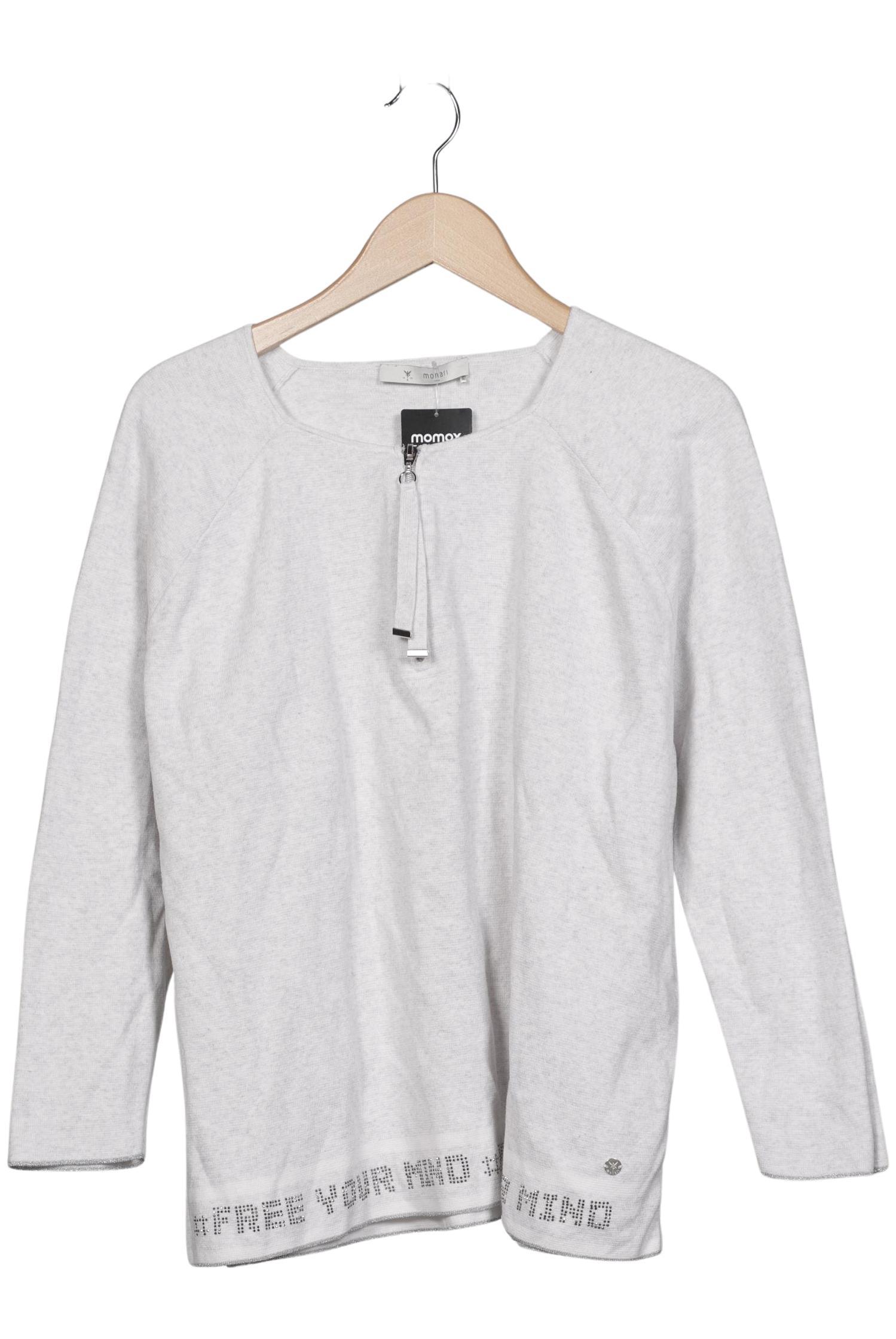 

monari Damen Pullover, grau, Gr. 44