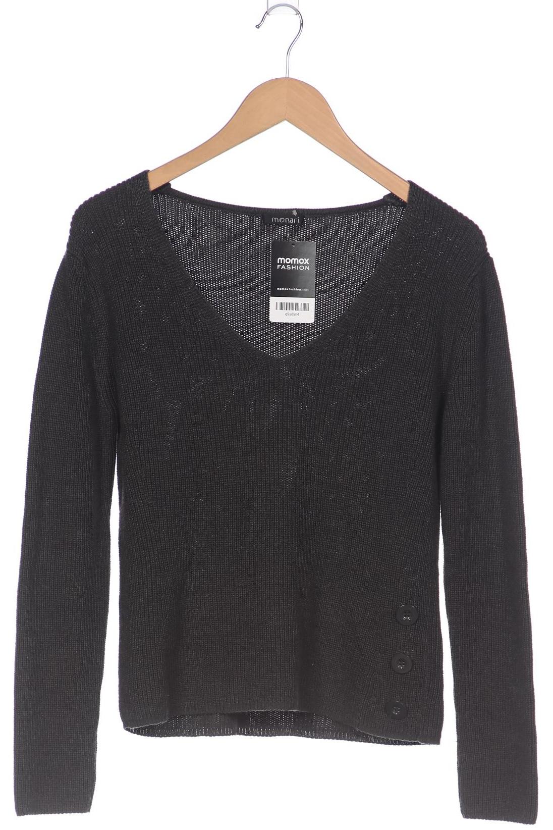 

monari Damen Pullover, grau, Gr. 36