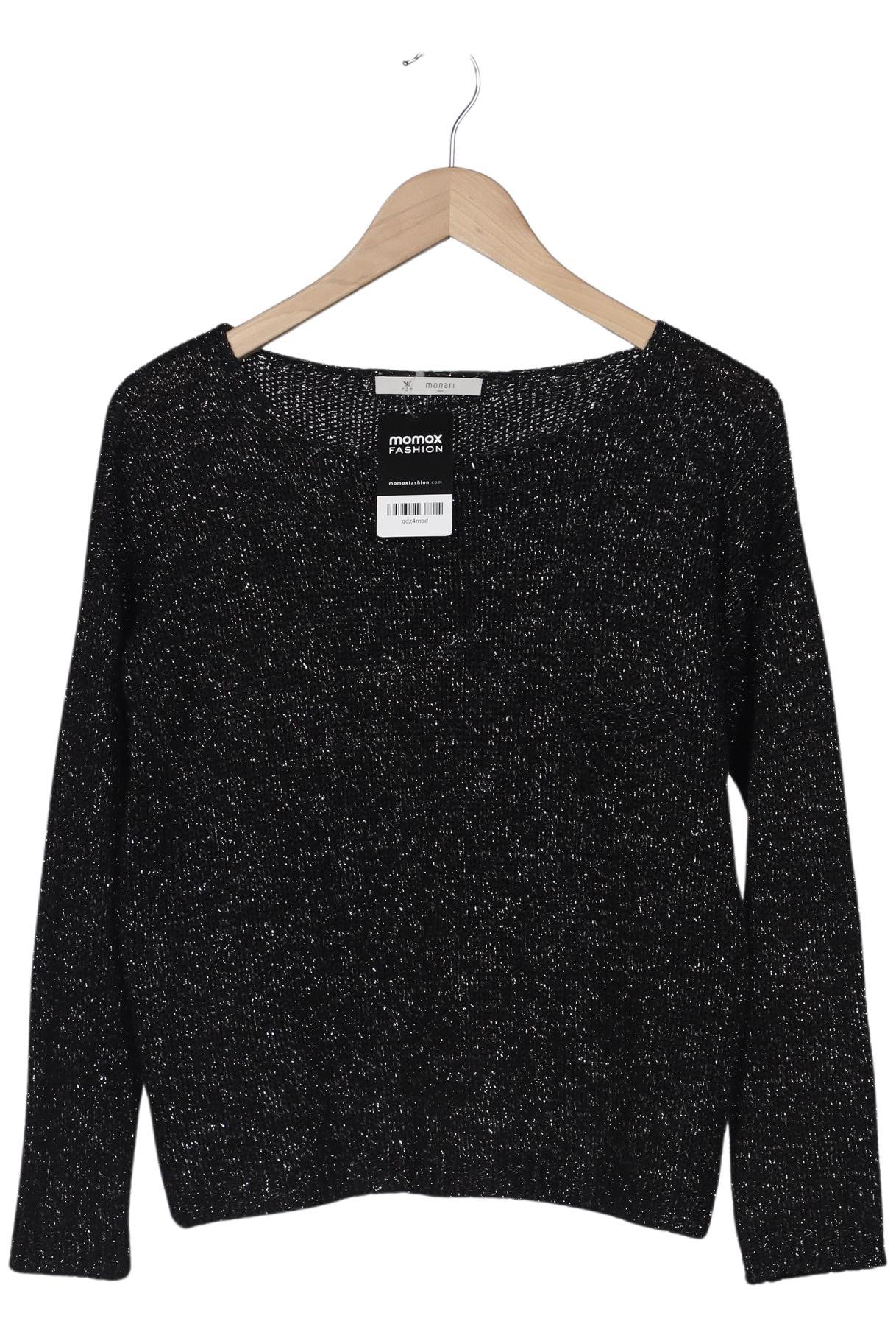 

monari Damen Pullover, schwarz, Gr. 38