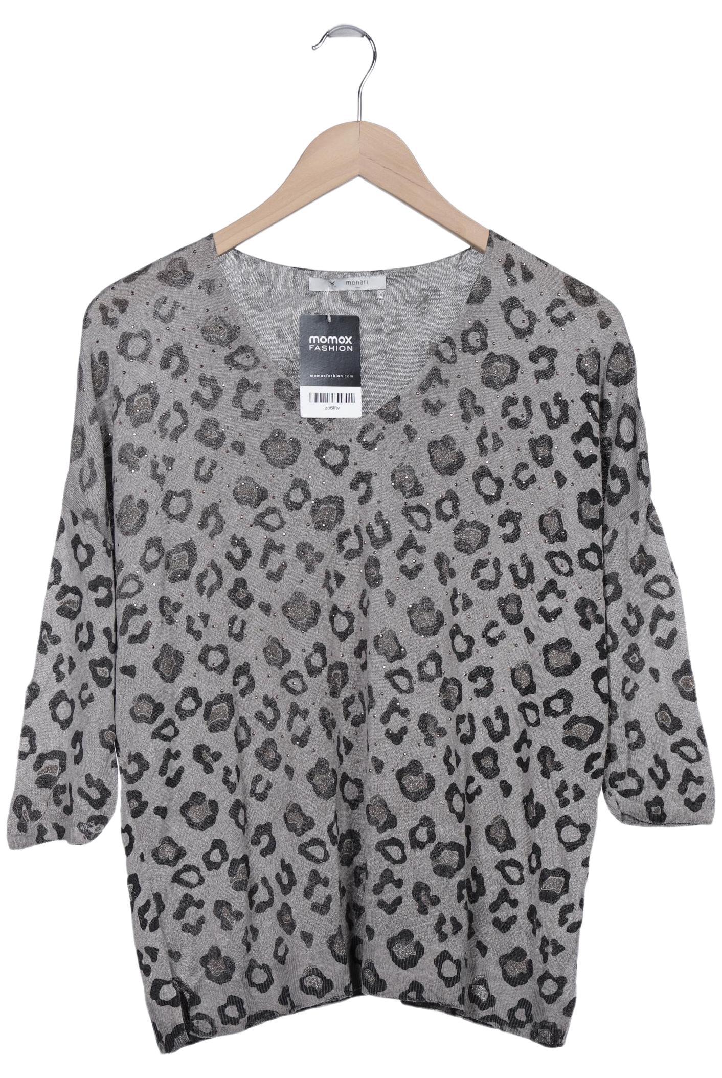 

monari Damen Pullover, grau, Gr. 44