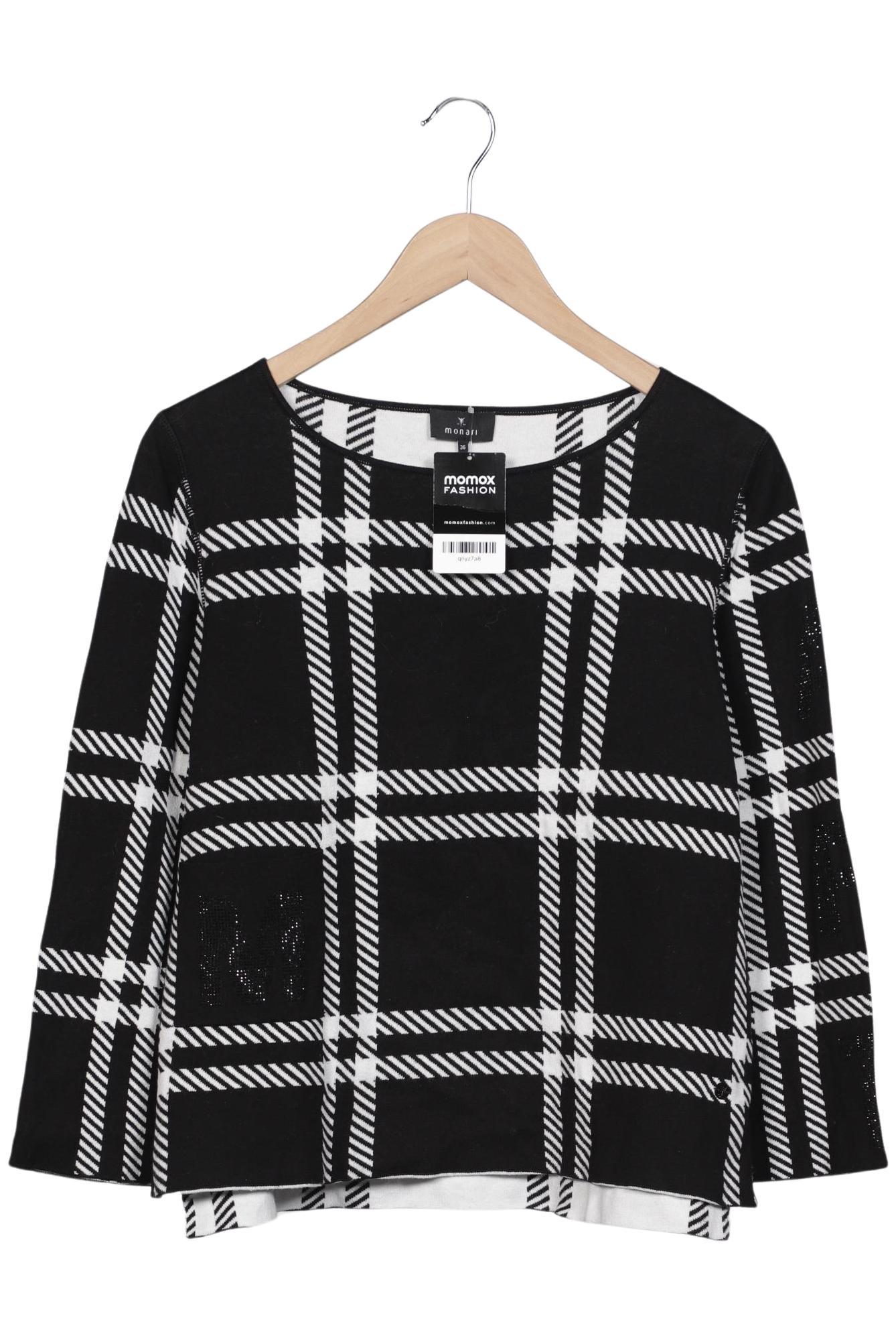 

monari Damen Pullover, schwarz, Gr. 36