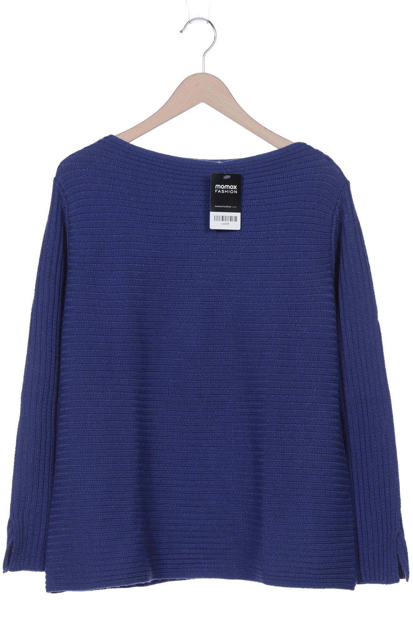 

monari Damen Pullover, blau, Gr. 46