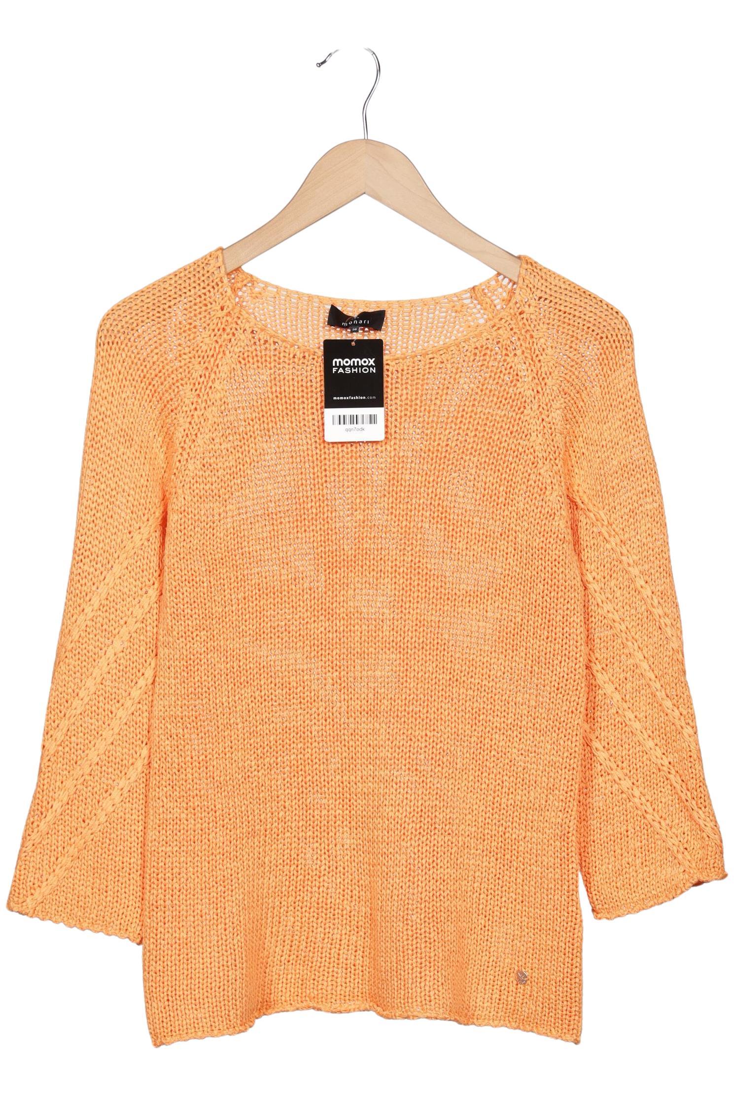 

monari Damen Pullover, orange, Gr. 38