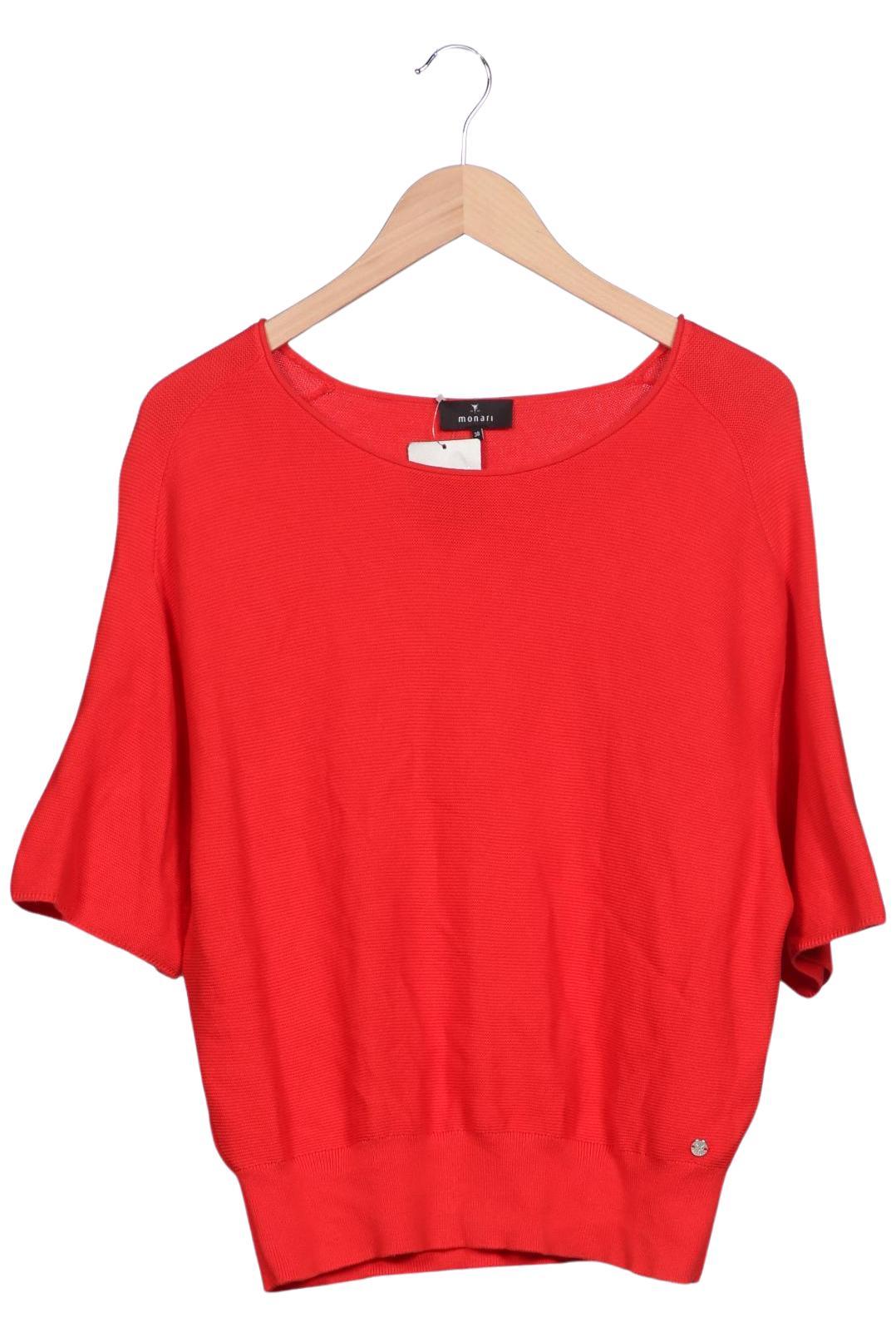 

monari Damen Pullover, rot, Gr. 38