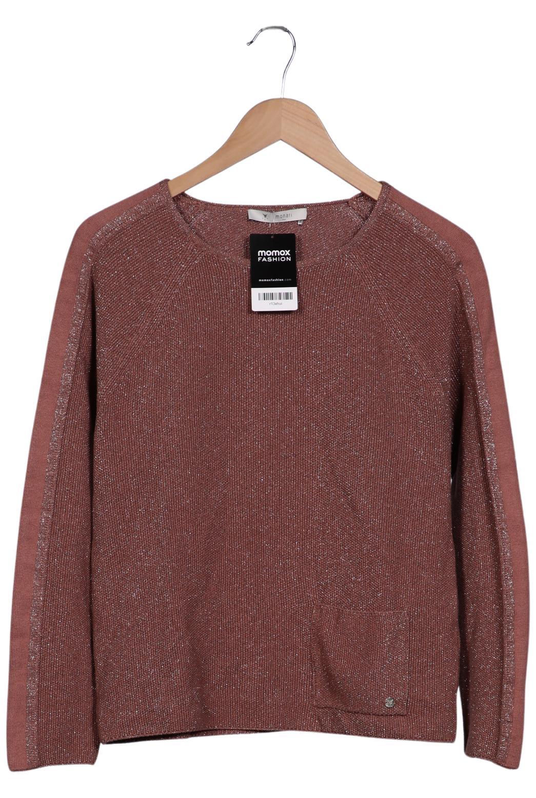 

monari Damen Pullover, braun, Gr. 38