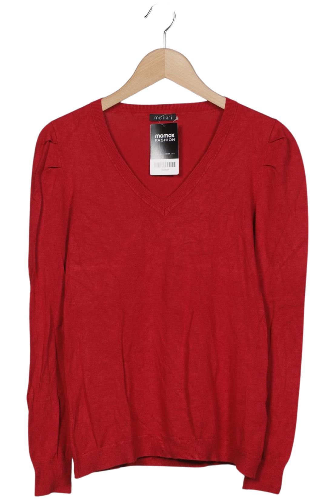 

monari Damen Pullover, rot, Gr. 40