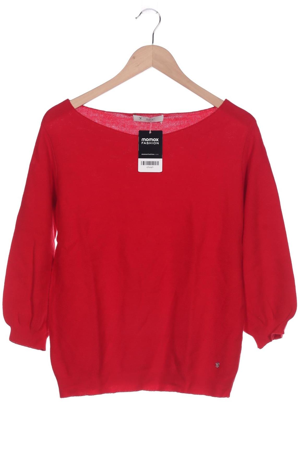 

monari Damen Pullover, rot, Gr. 38
