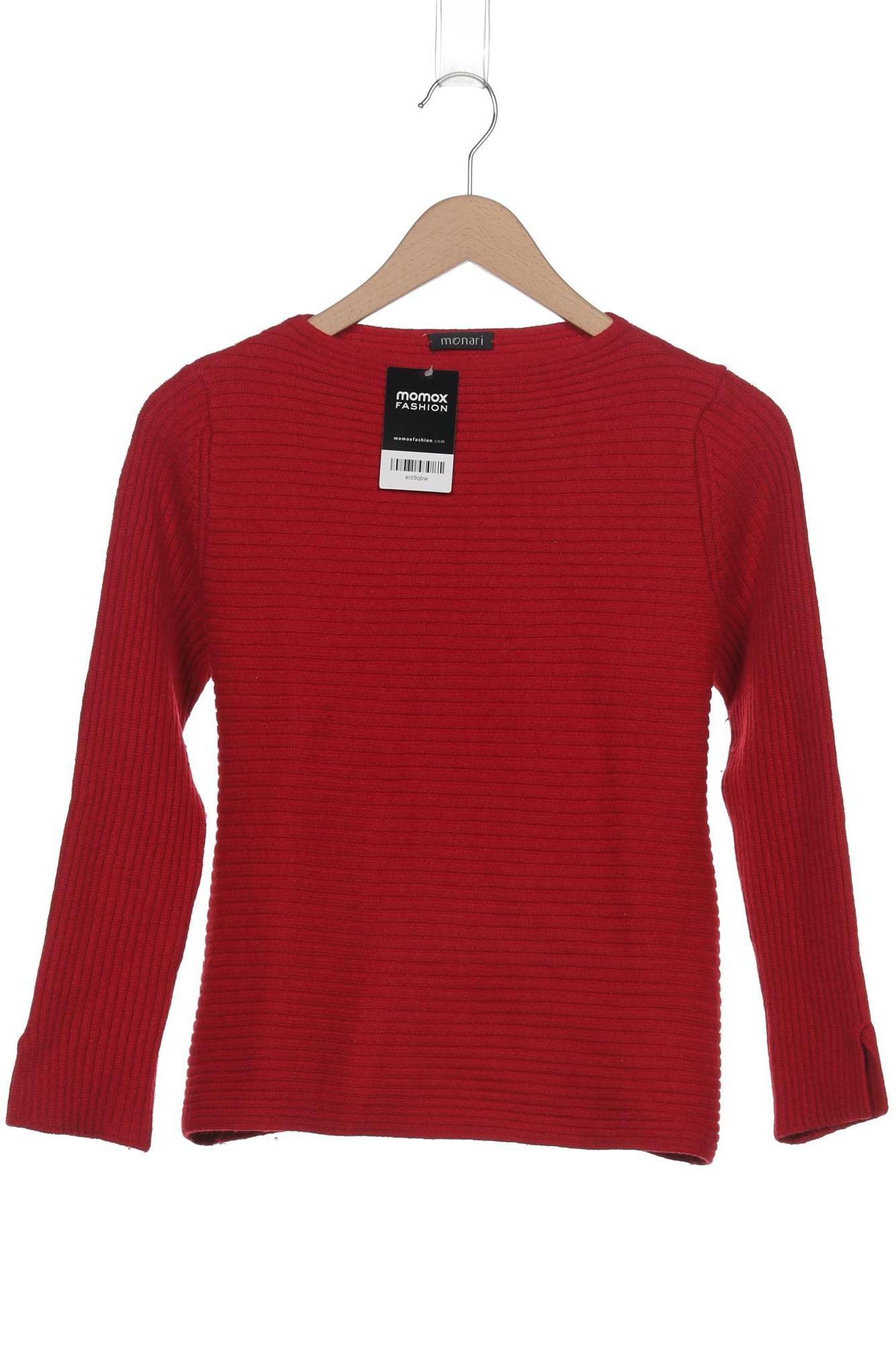 

monari Damen Pullover, rot, Gr. 44