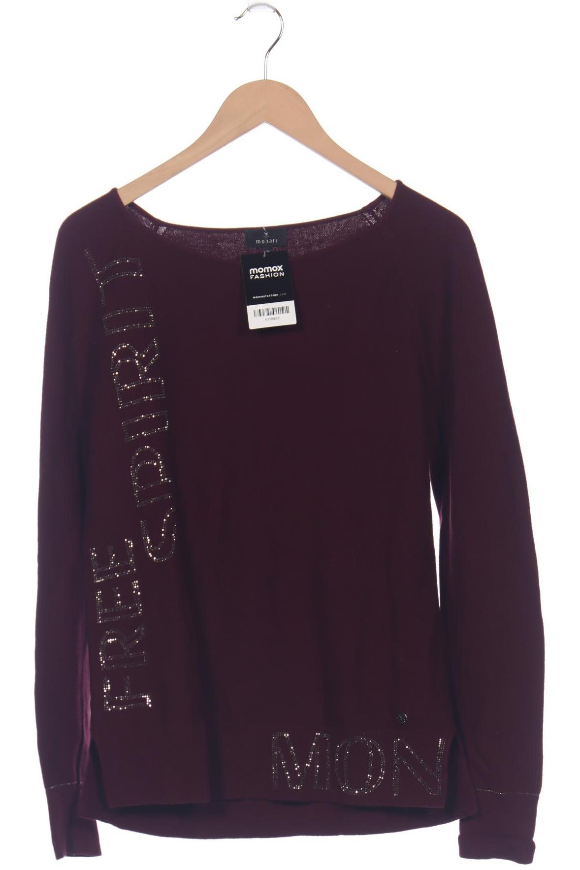 

monari Damen Pullover, bordeaux, Gr. 36