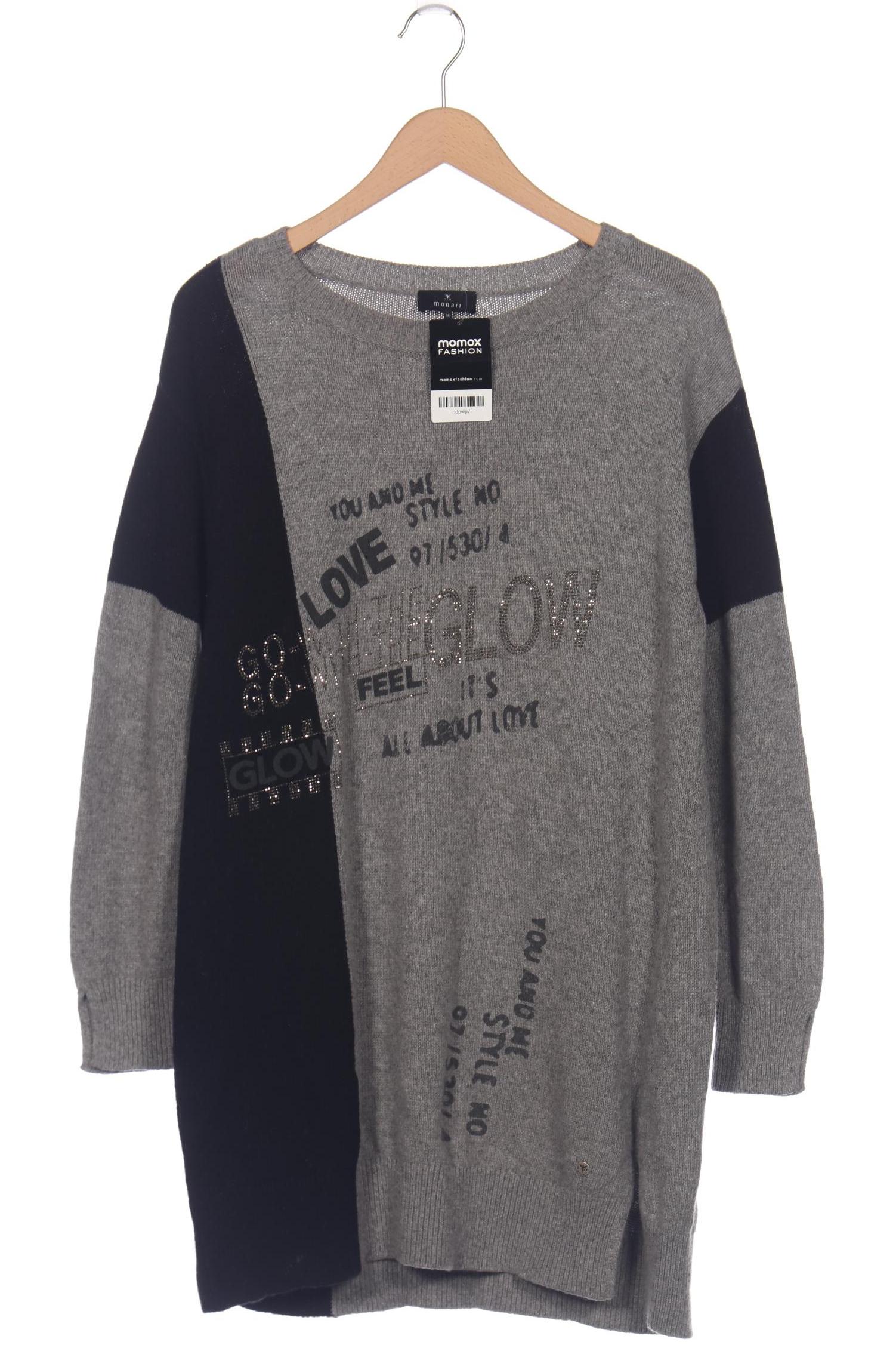 

monari Damen Pullover, grau, Gr. 38