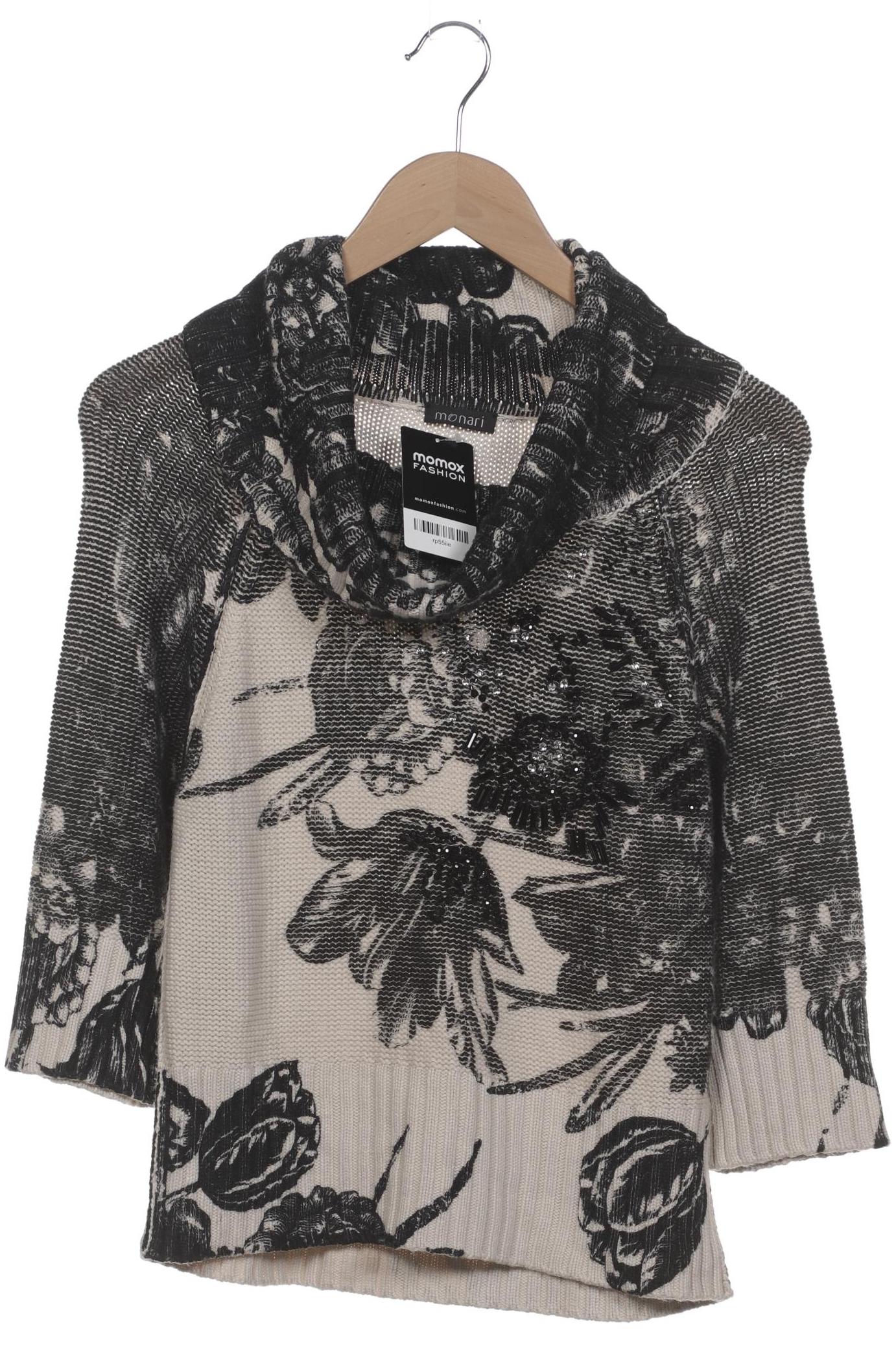 

monari Damen Pullover, schwarz, Gr. 40