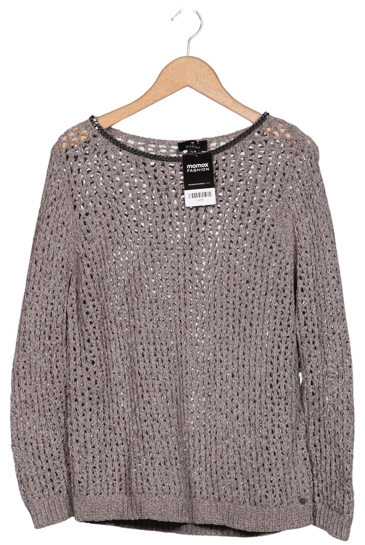 

monari Damen Pullover, grau, Gr. 42