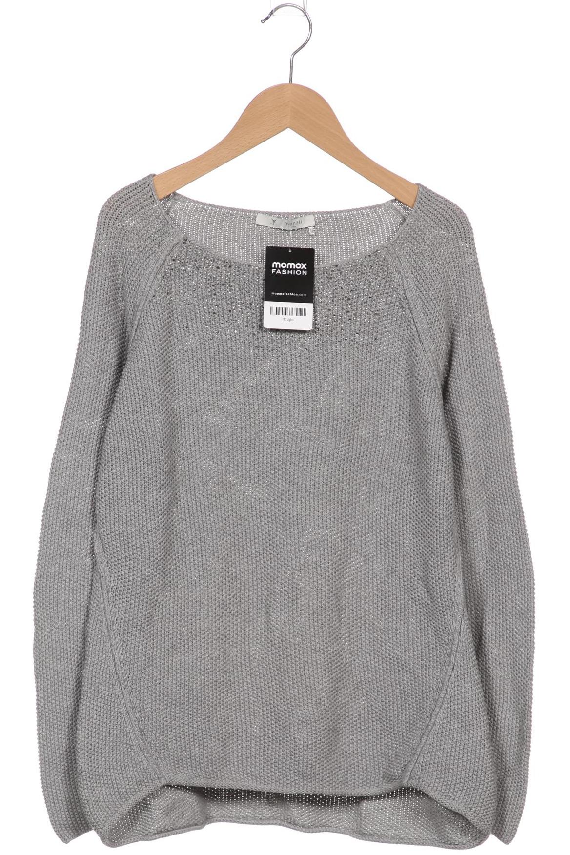 

monari Damen Pullover, grau, Gr. 36