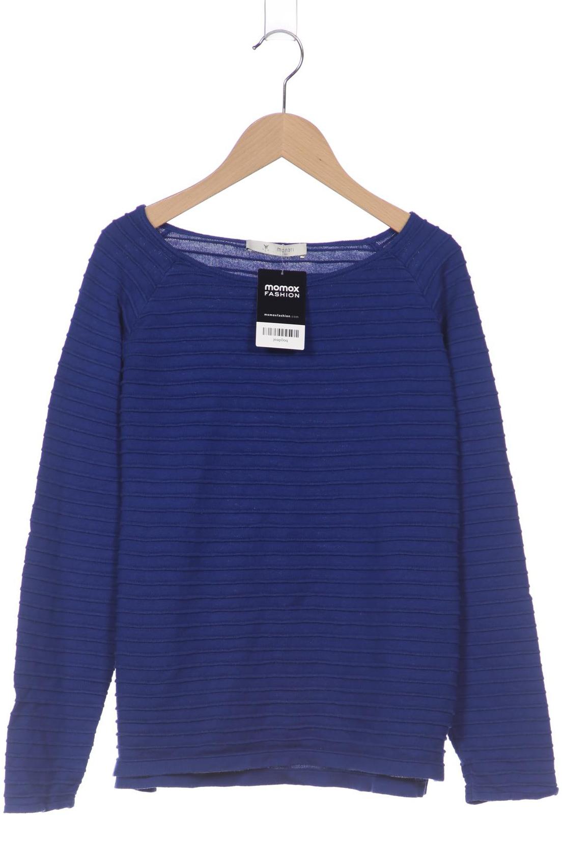 

monari Damen Pullover, blau, Gr. 42