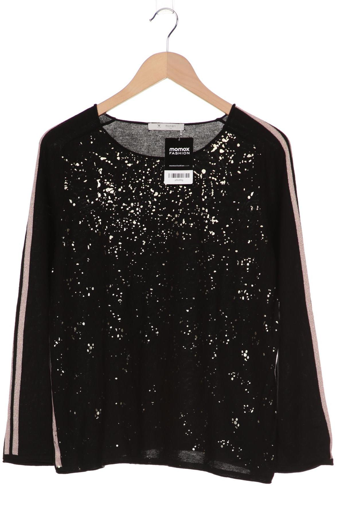 

monari Damen Pullover, schwarz, Gr. 44